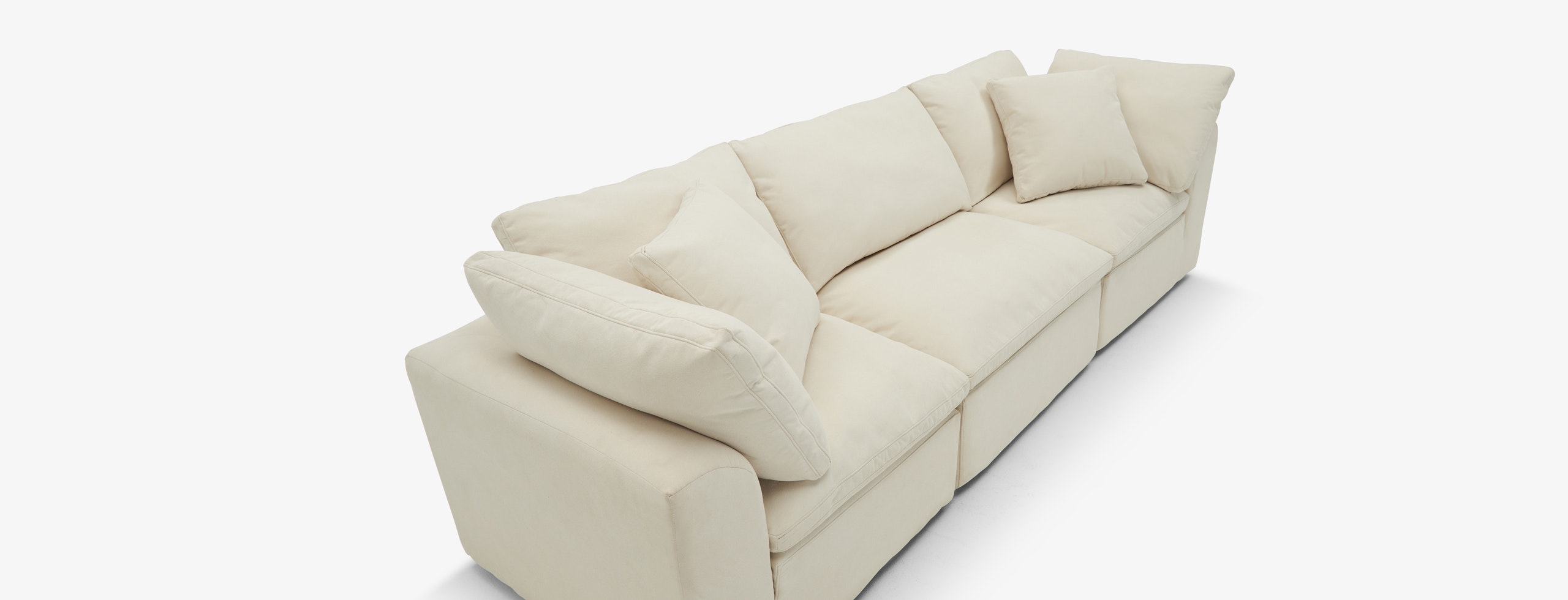 Petite cloud couch discount