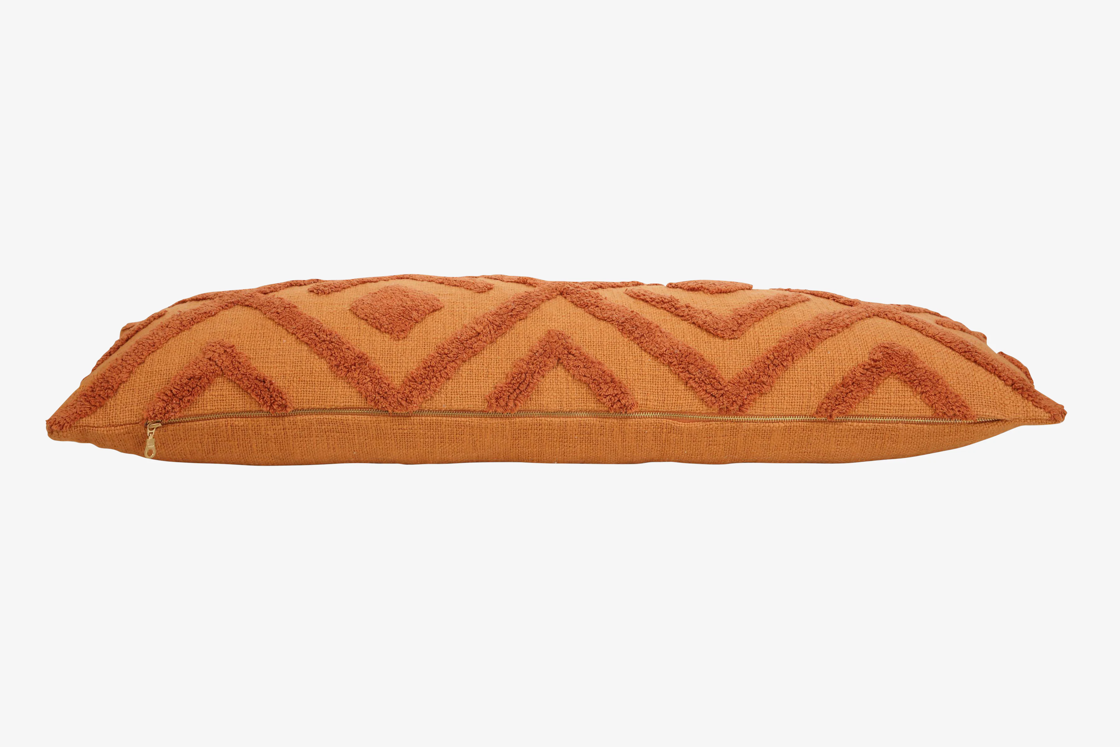 Rust Lourdes Lumbar Pillow