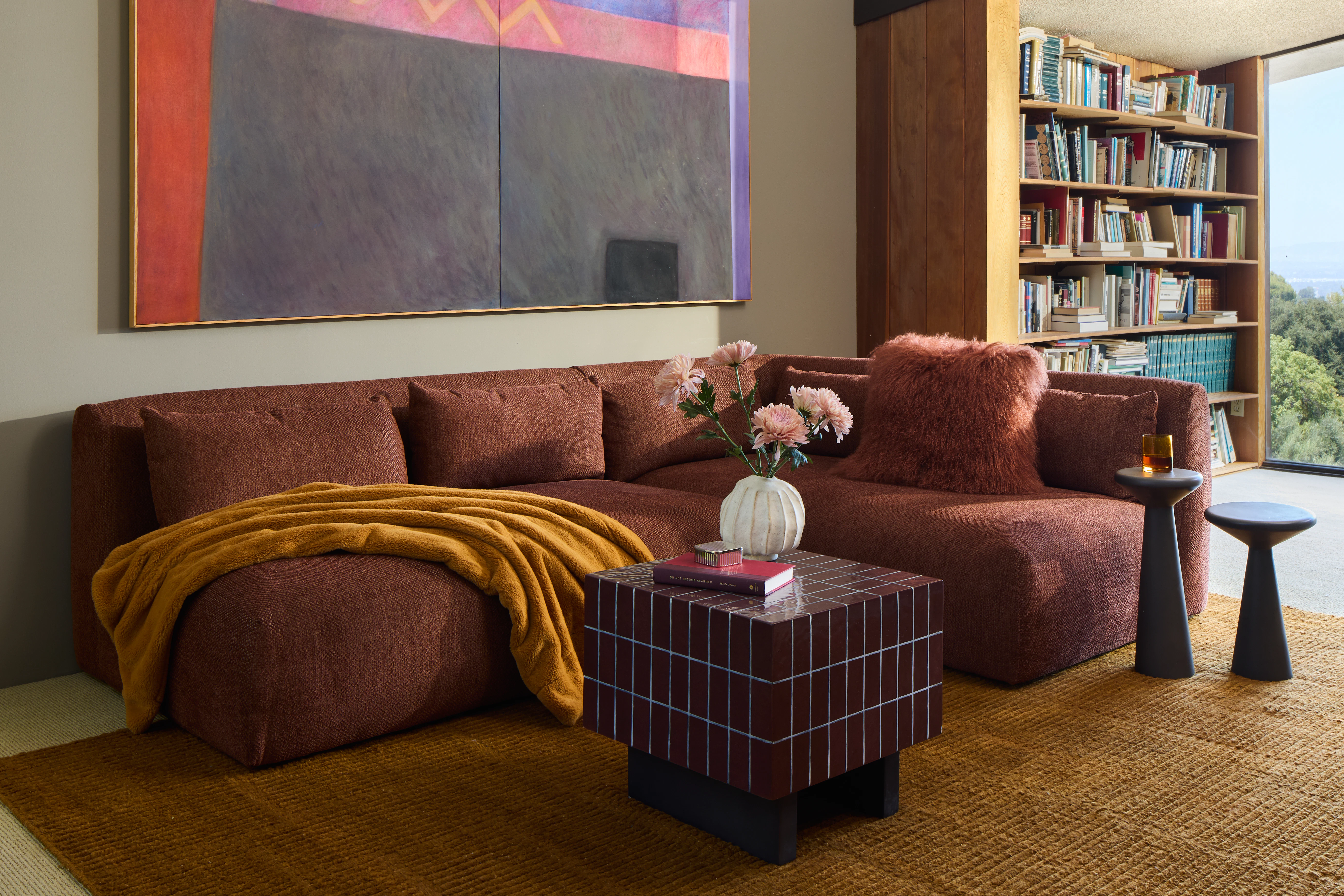 Carin Sectional Telly Garnett