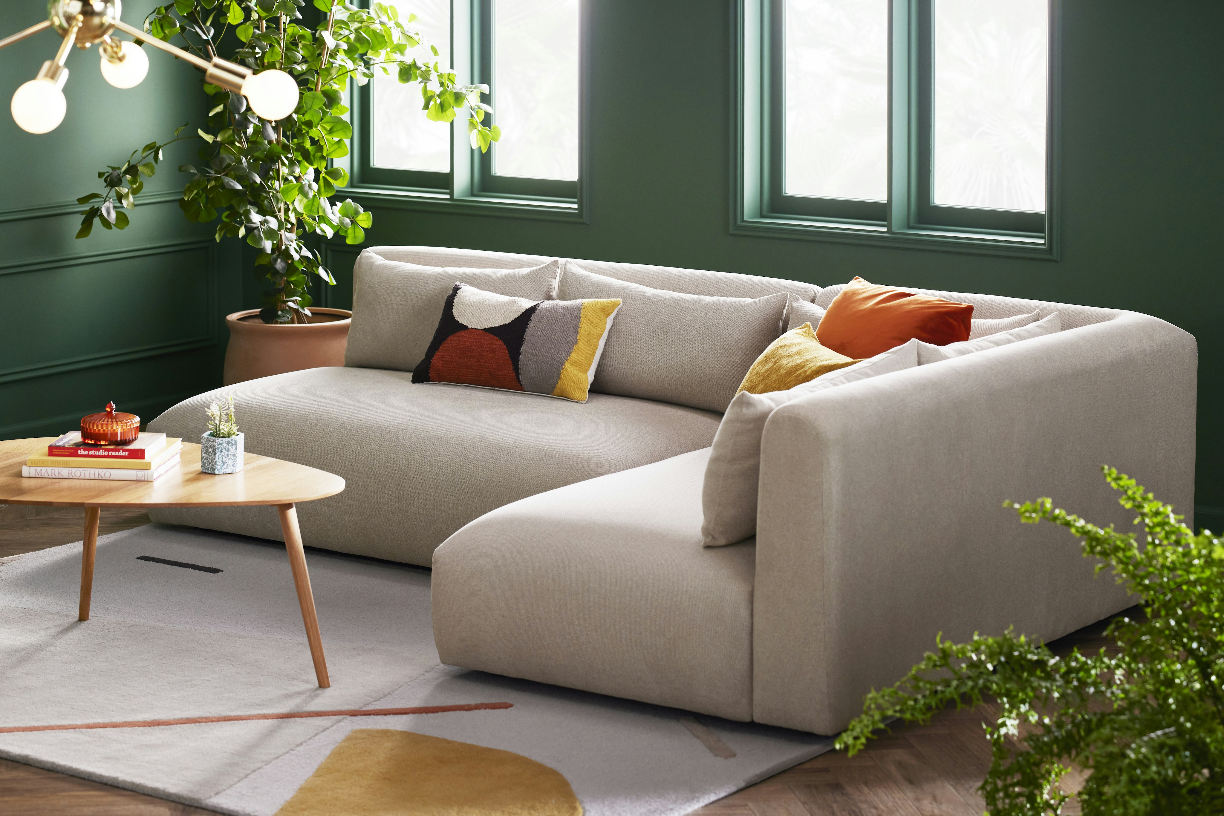 Carin Sectional Villa Sand