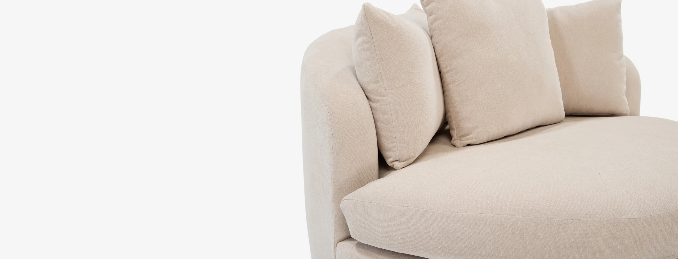 Amelia Grand Swivel Chair Resource Oat
