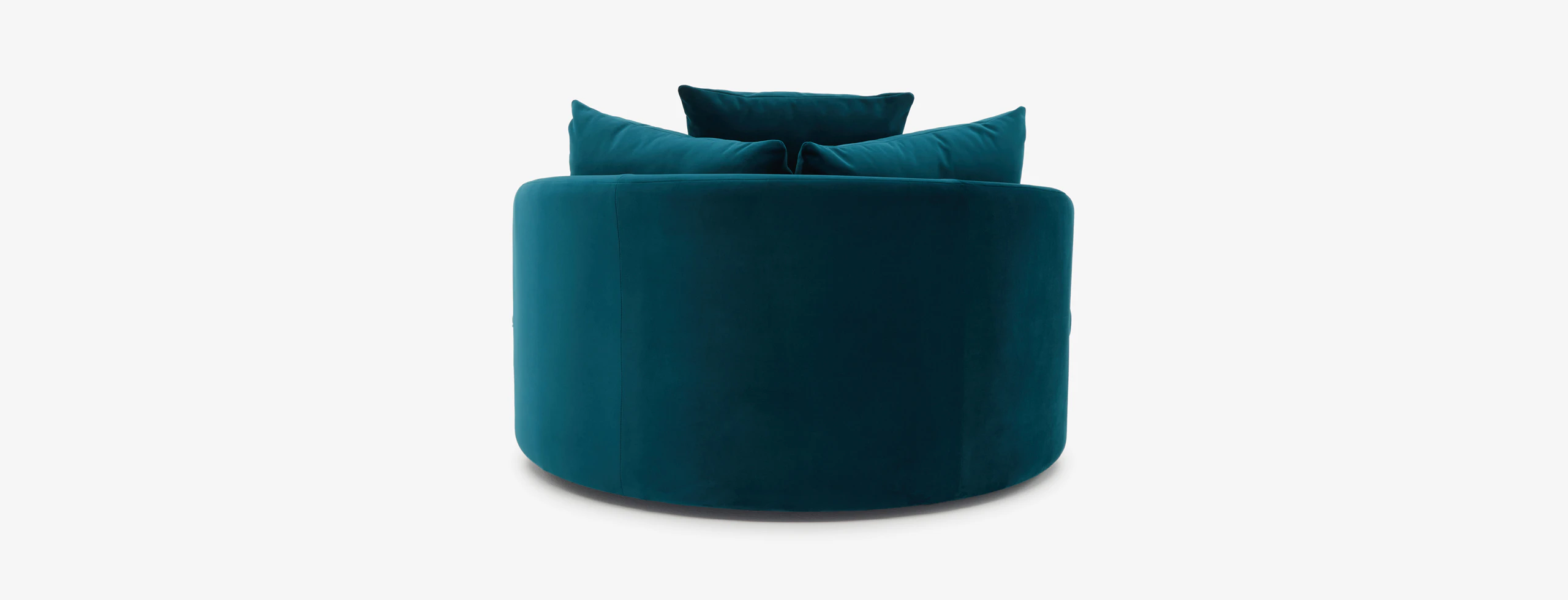 Amelia Grand Swivel Chair Royale Peacock