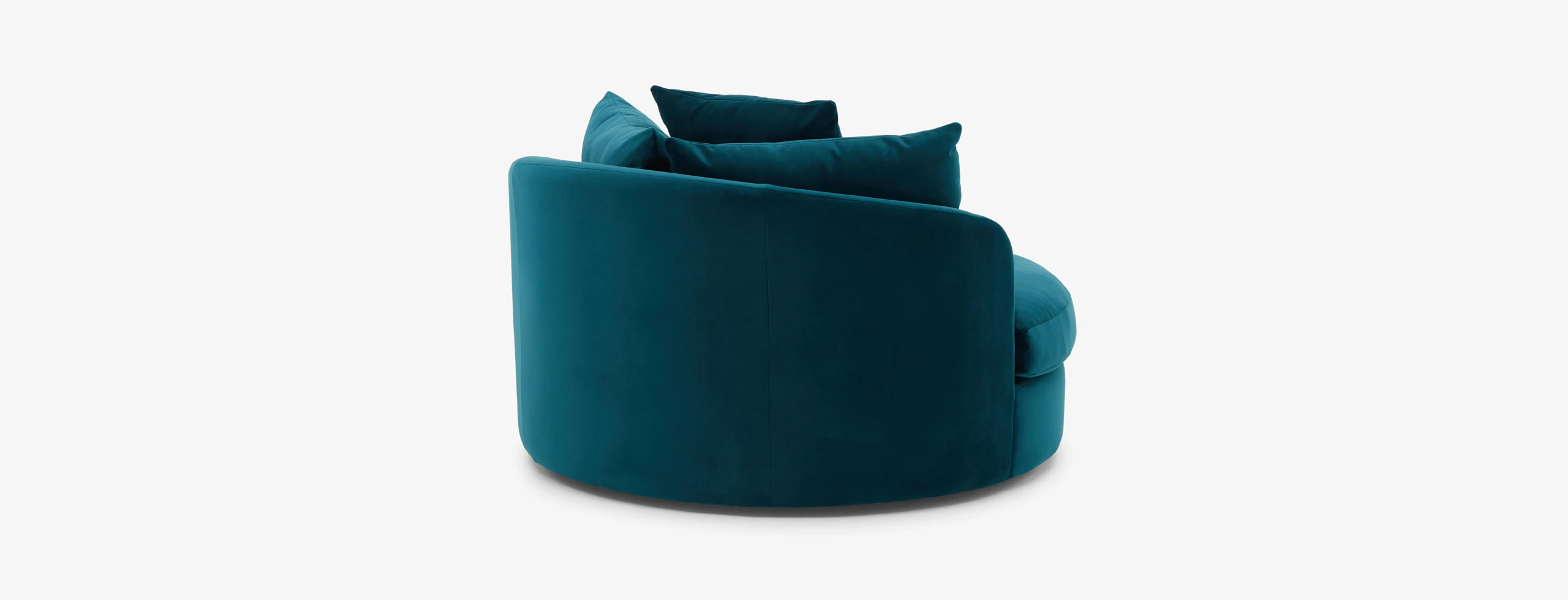 Amelia Grand Swivel Chair Royale Peacock