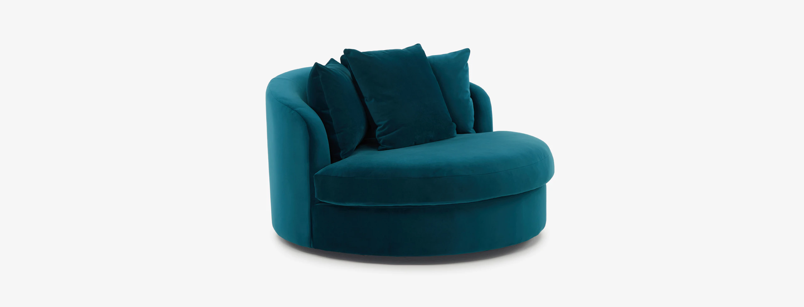 Amelia Grand Swivel Chair Royale Peacock