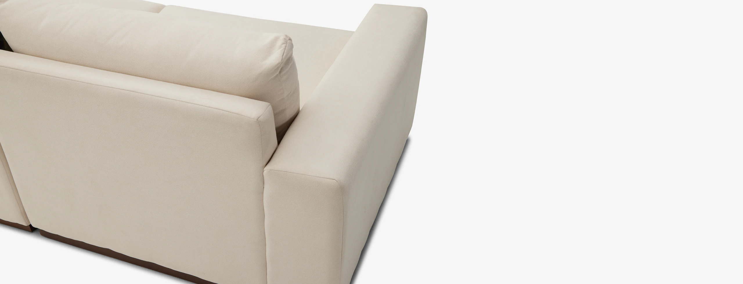 HoltModularGrand Chaise Sectional Caspiar Ivory