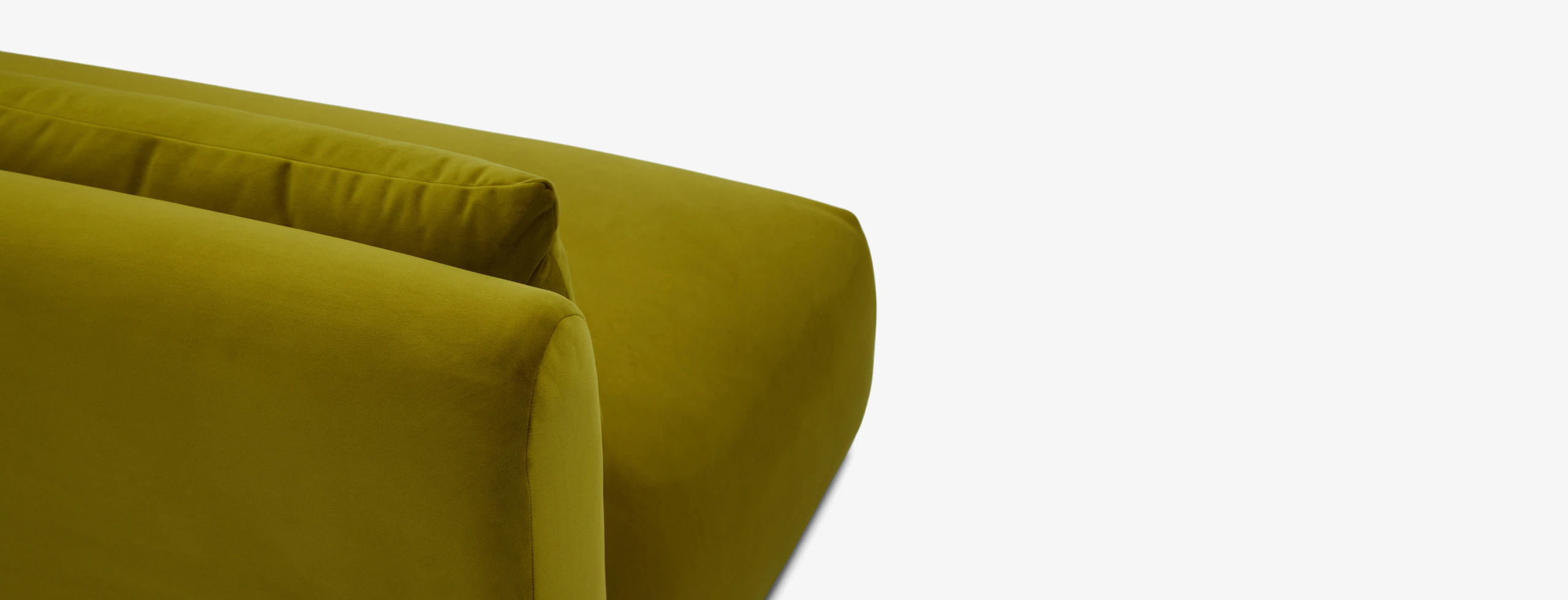 Carin Armless Loveseat Royale Apple