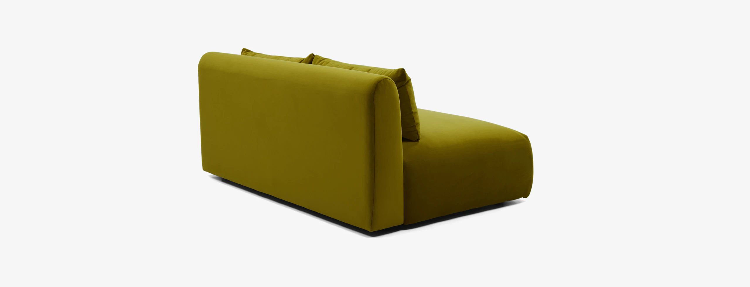 Carin Armless Loveseat Royale Apple
