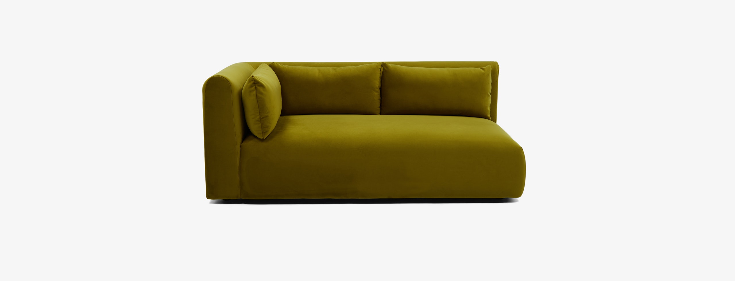 Carin Bumper Chaise Royale Apple