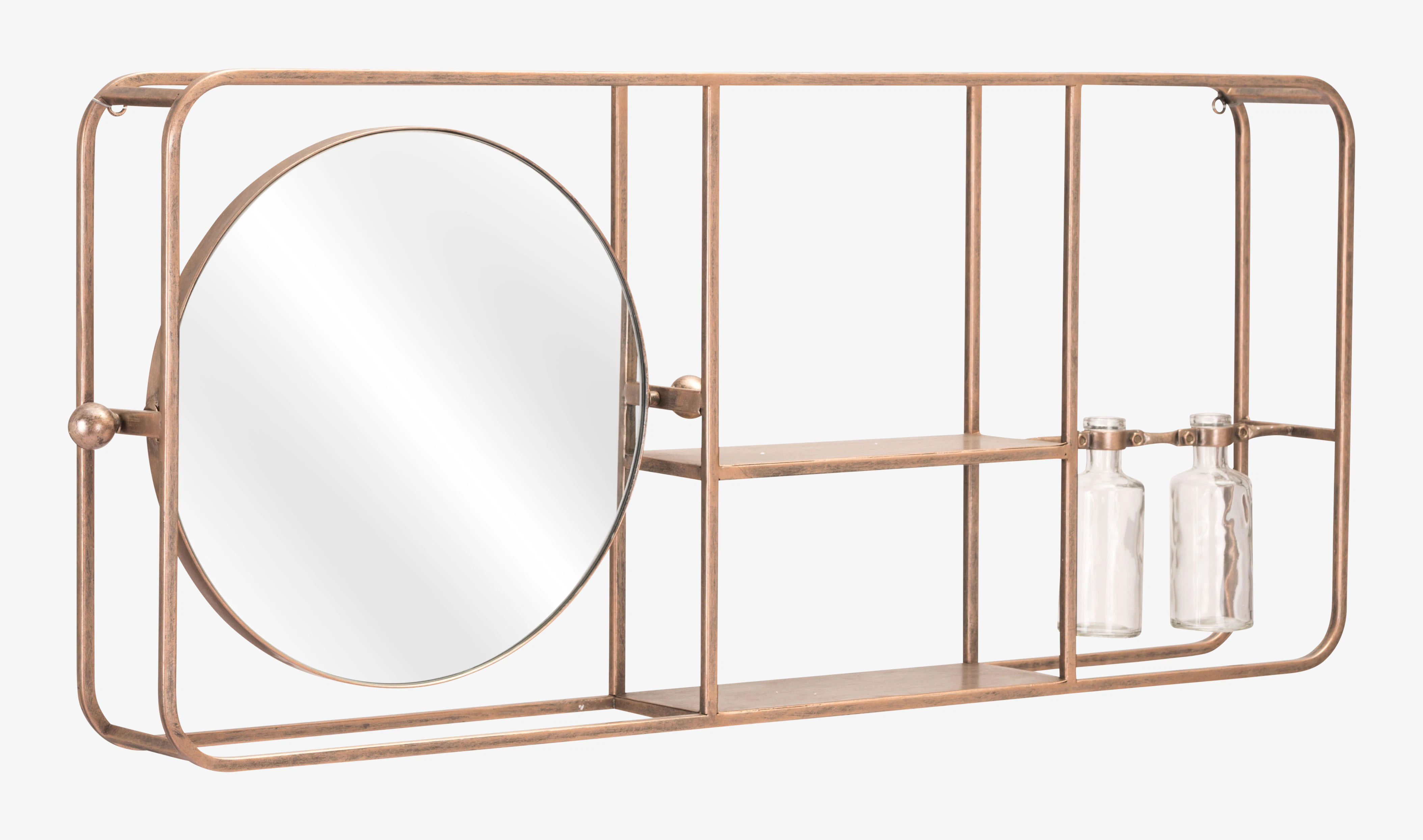 Gable Shelf Mirror