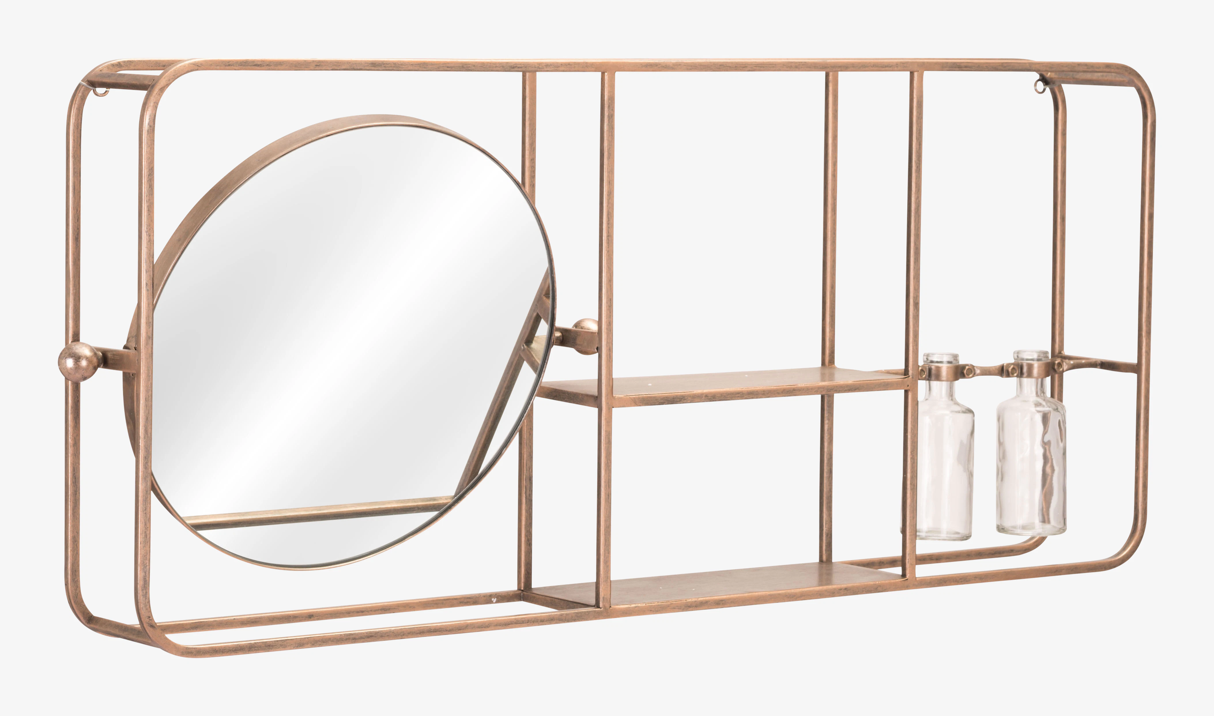 Gable Shelf Mirror
