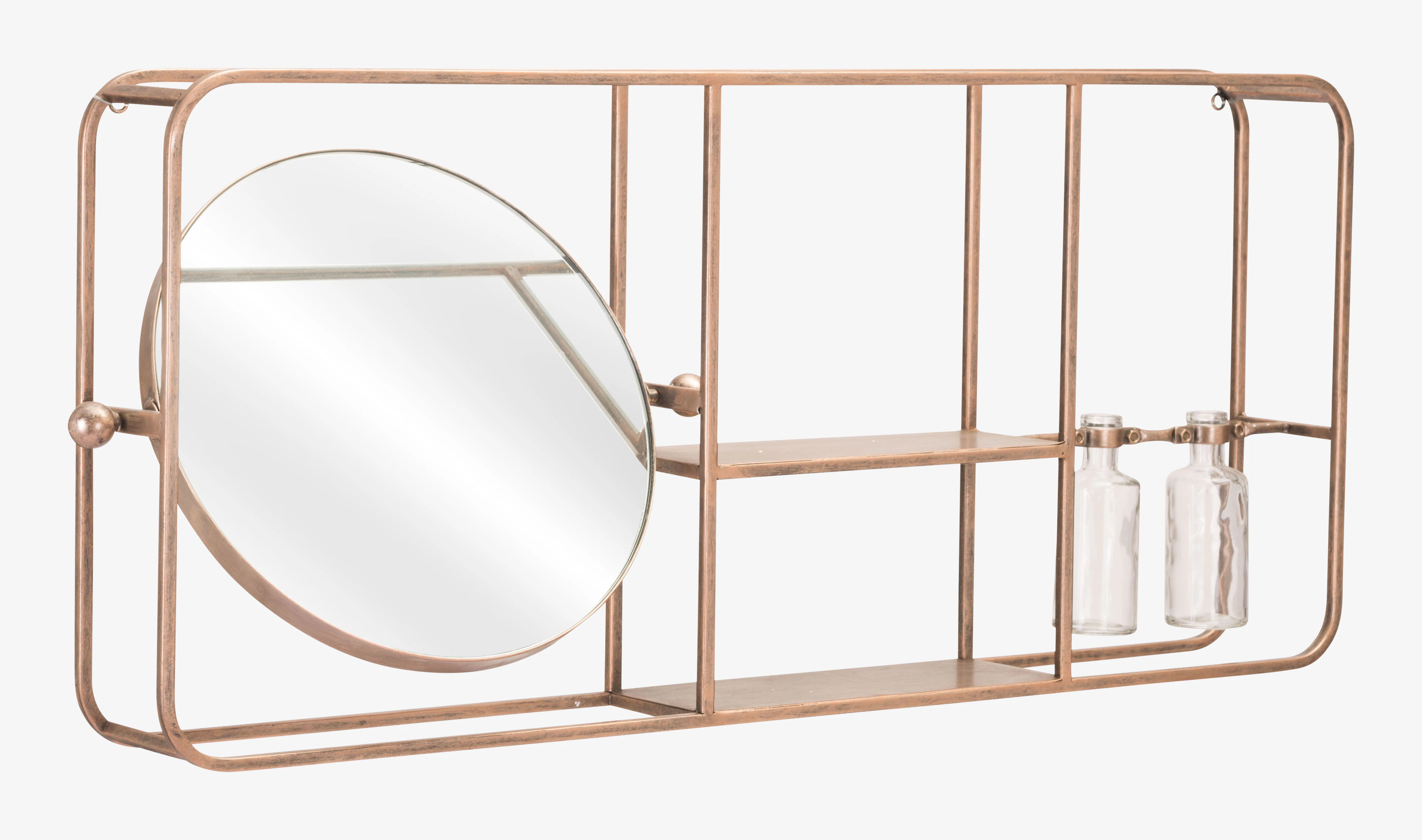 Gable Shelf Mirror
