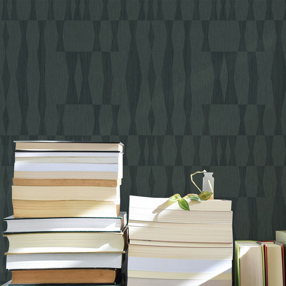 Modest Geo Wallpaper Green