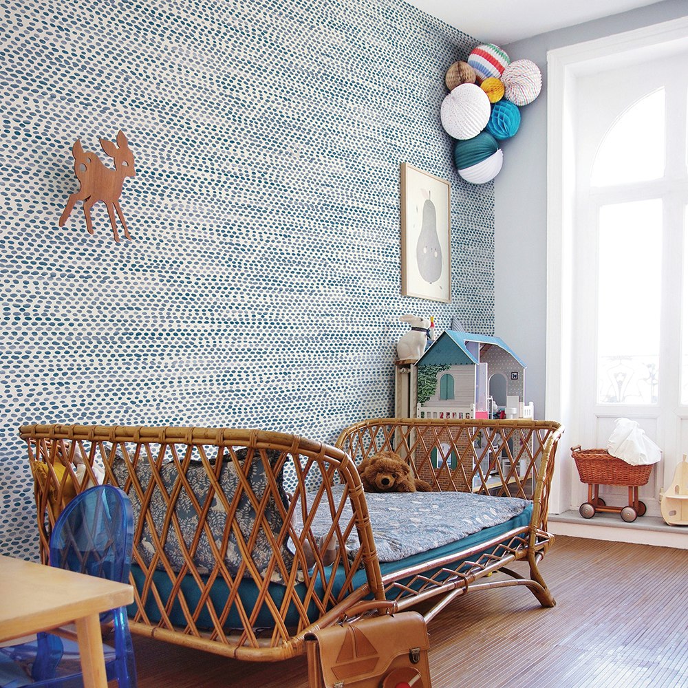 Ocean Terra Dotta Wallpaper