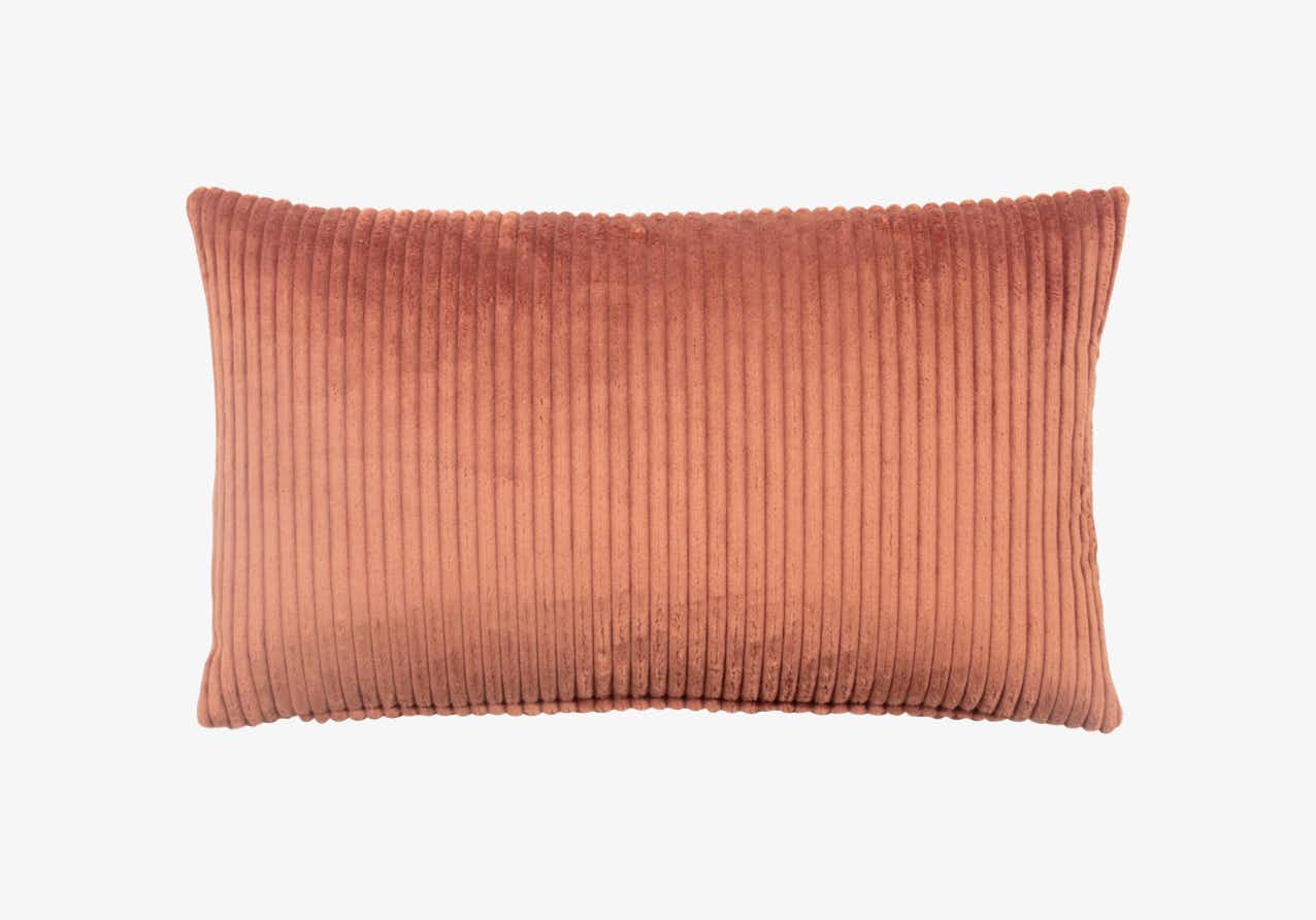Jive Lumbar Pillow Rust