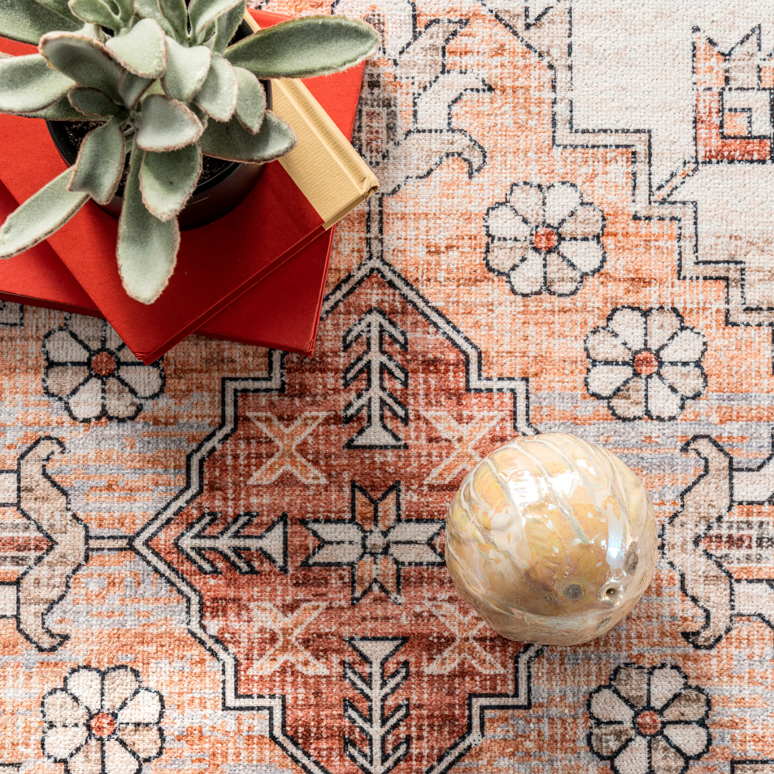 Hattie Rust Rug