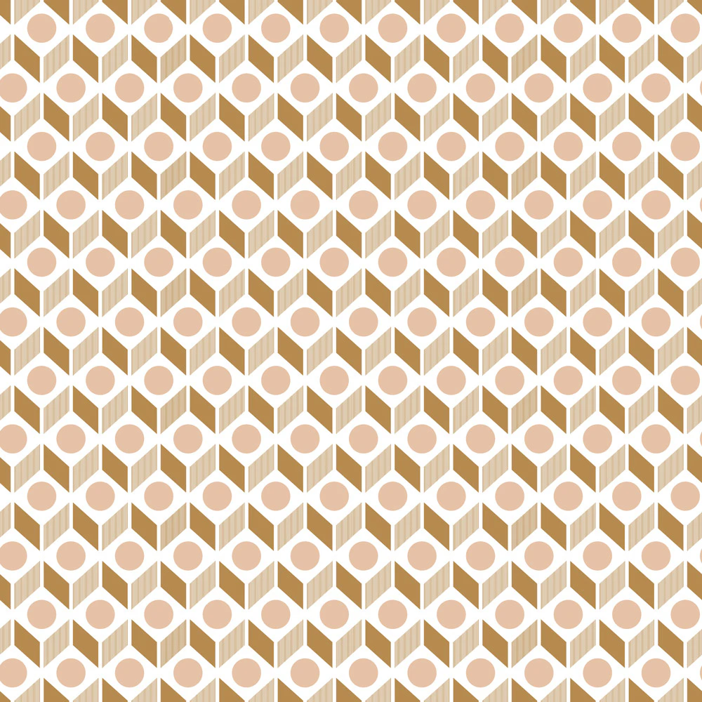 Tesserae Wallpaper Brown