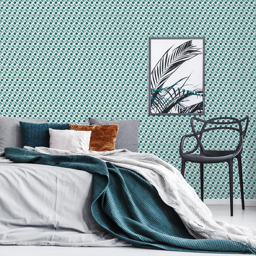 Tessrae Wallpaper Green