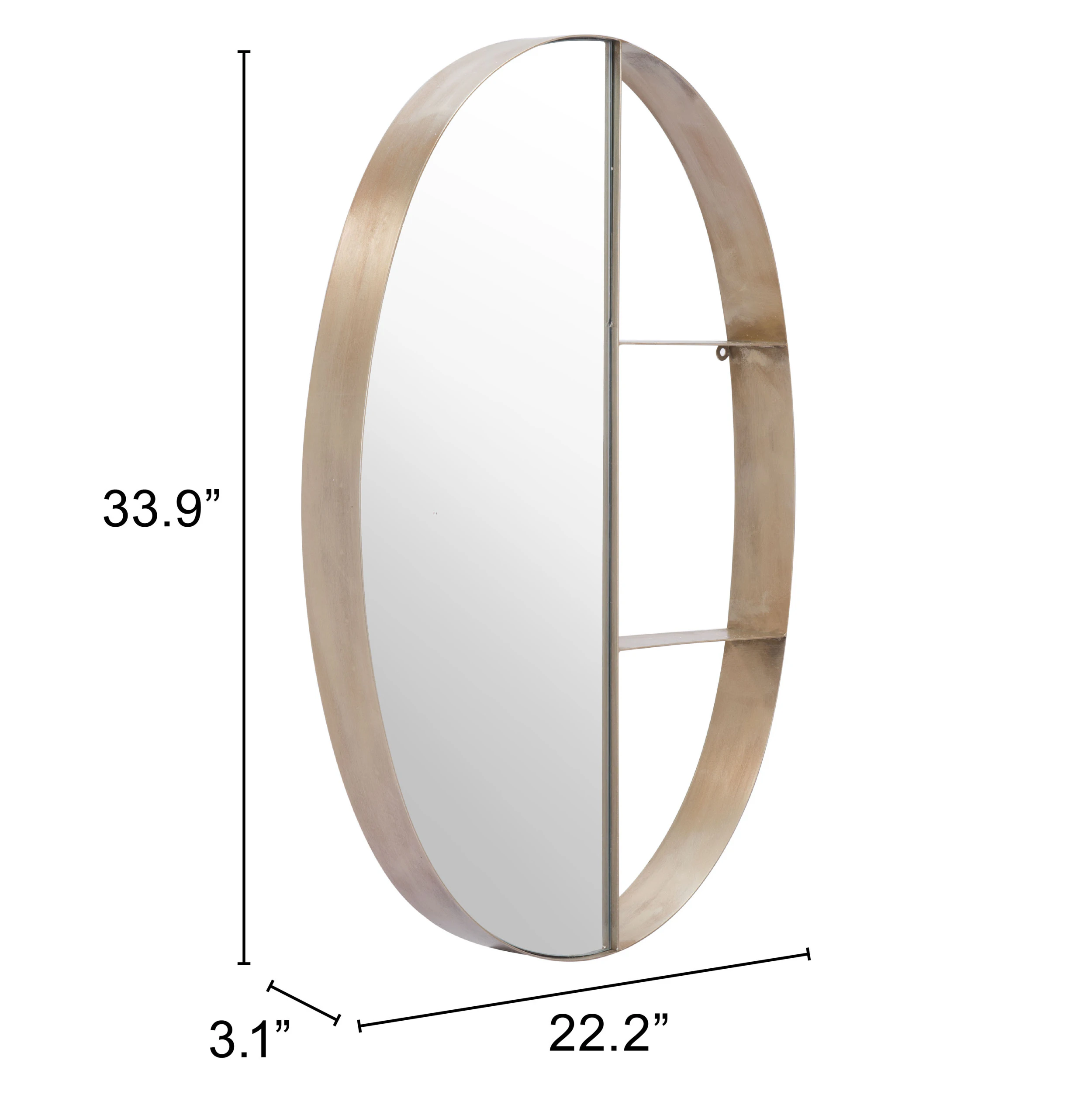 Grant Shelf Mirror
