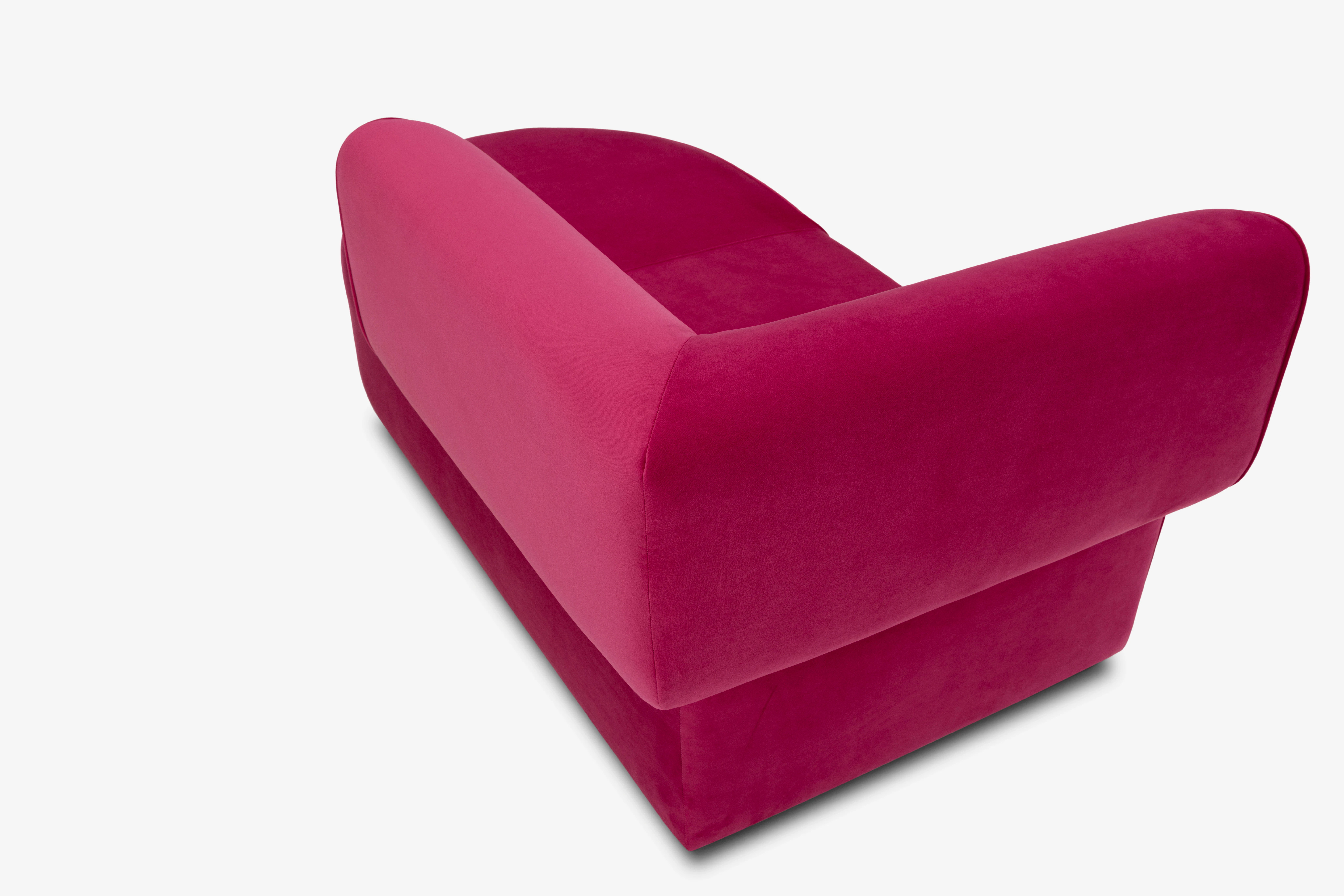 Diane Bumper Chaise Royale Berry