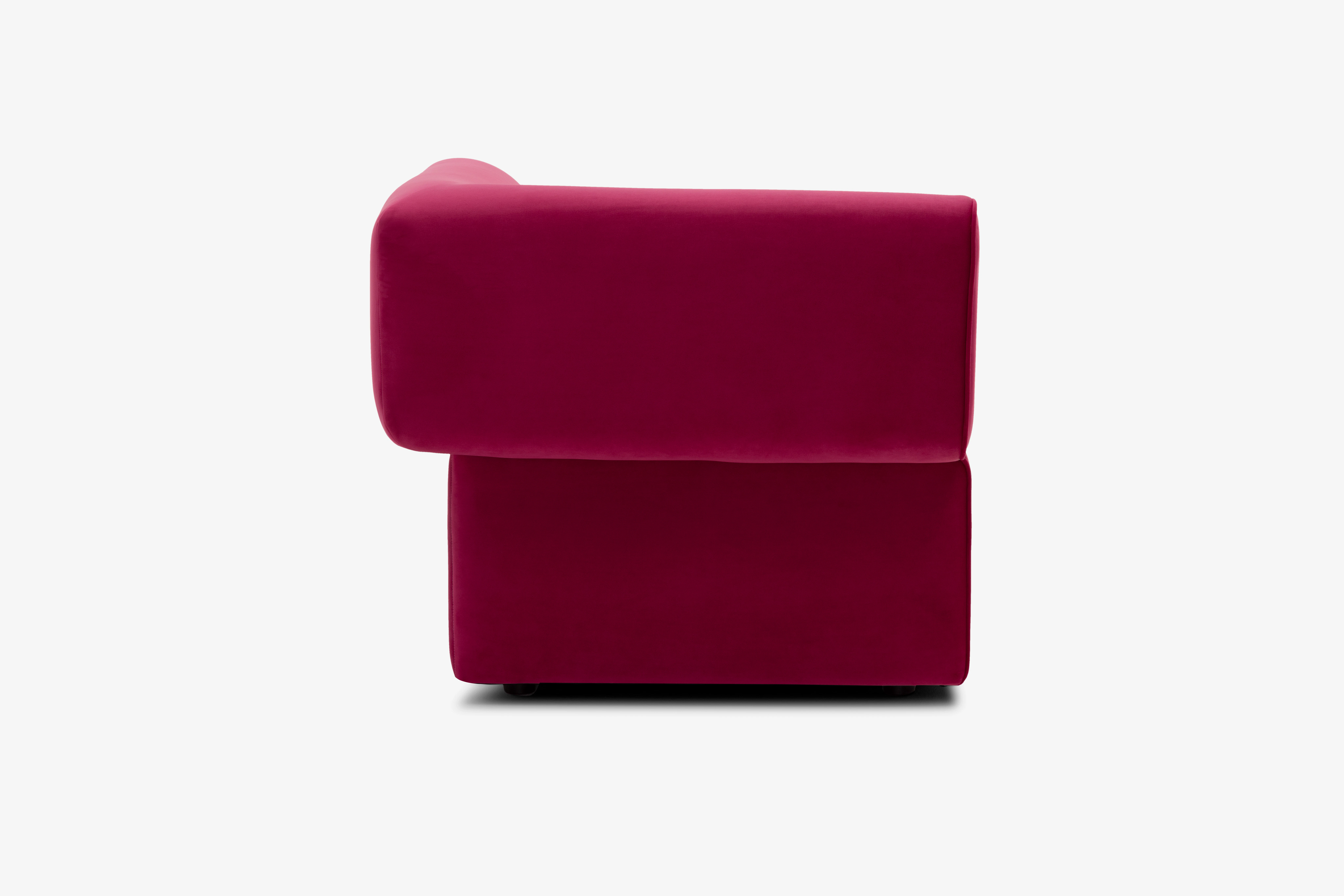 Diane Bumper Chaise Royale Berry