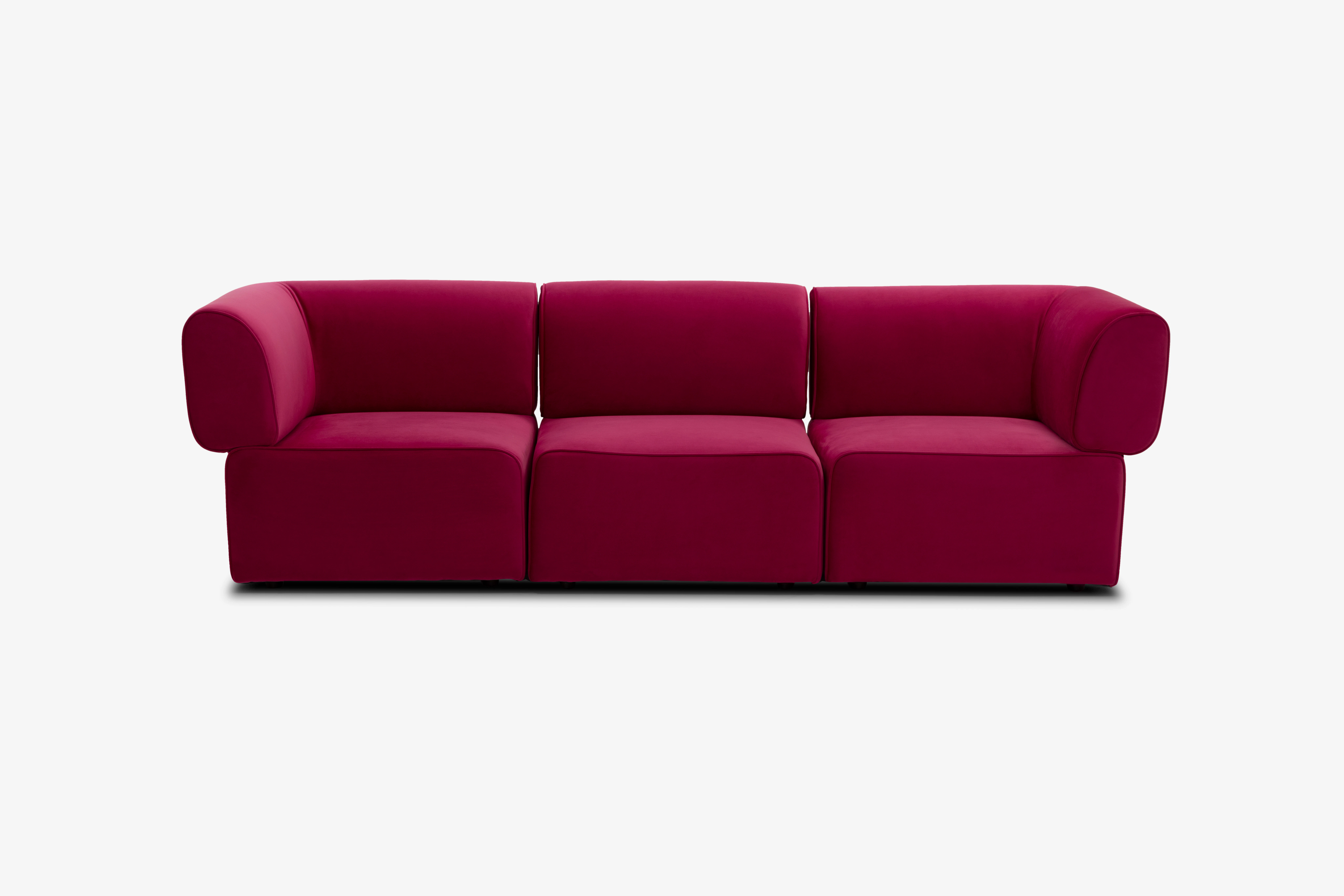 Diane Modular Sofa Royale Berry