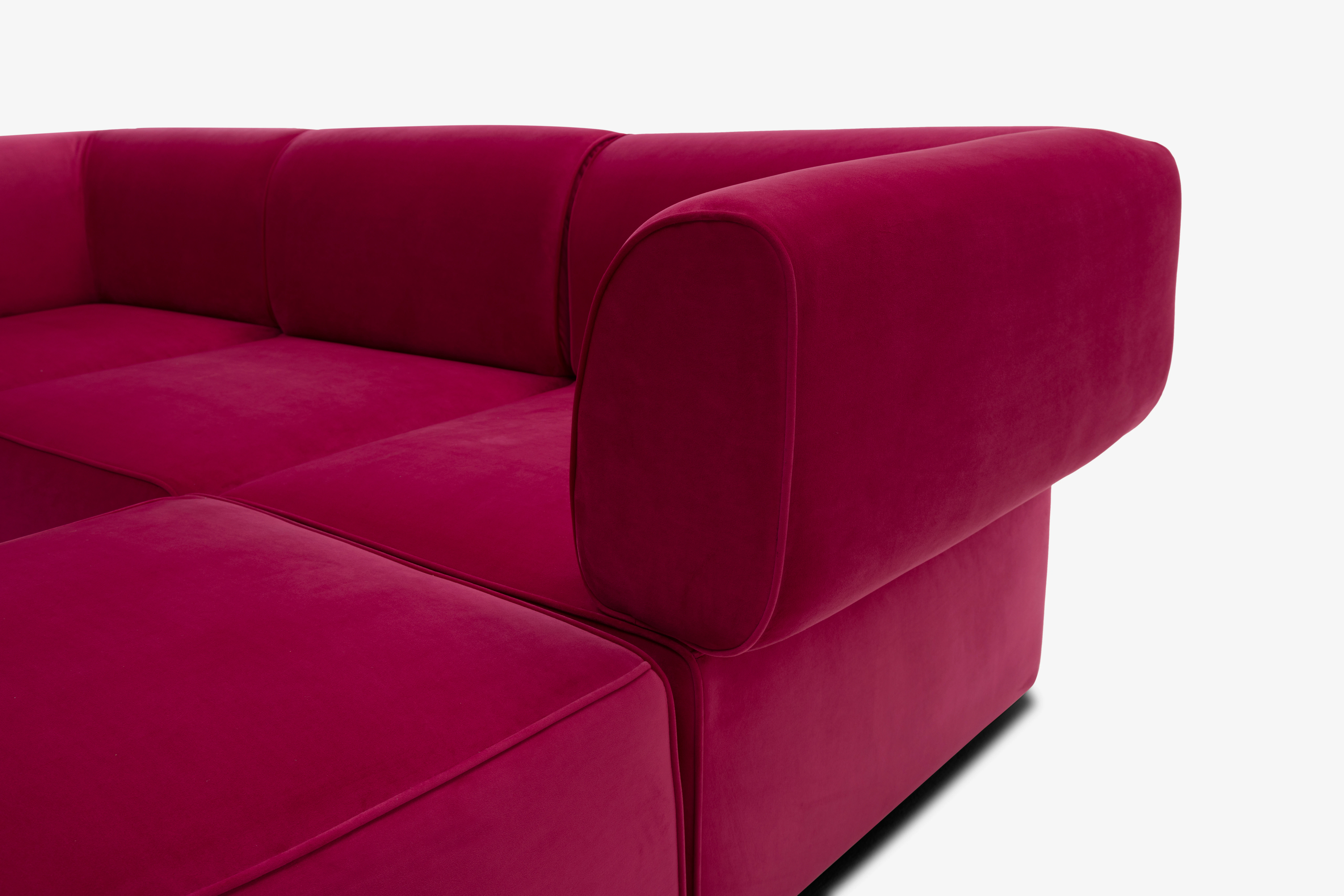 Diane Modular Sectional Royale Berry