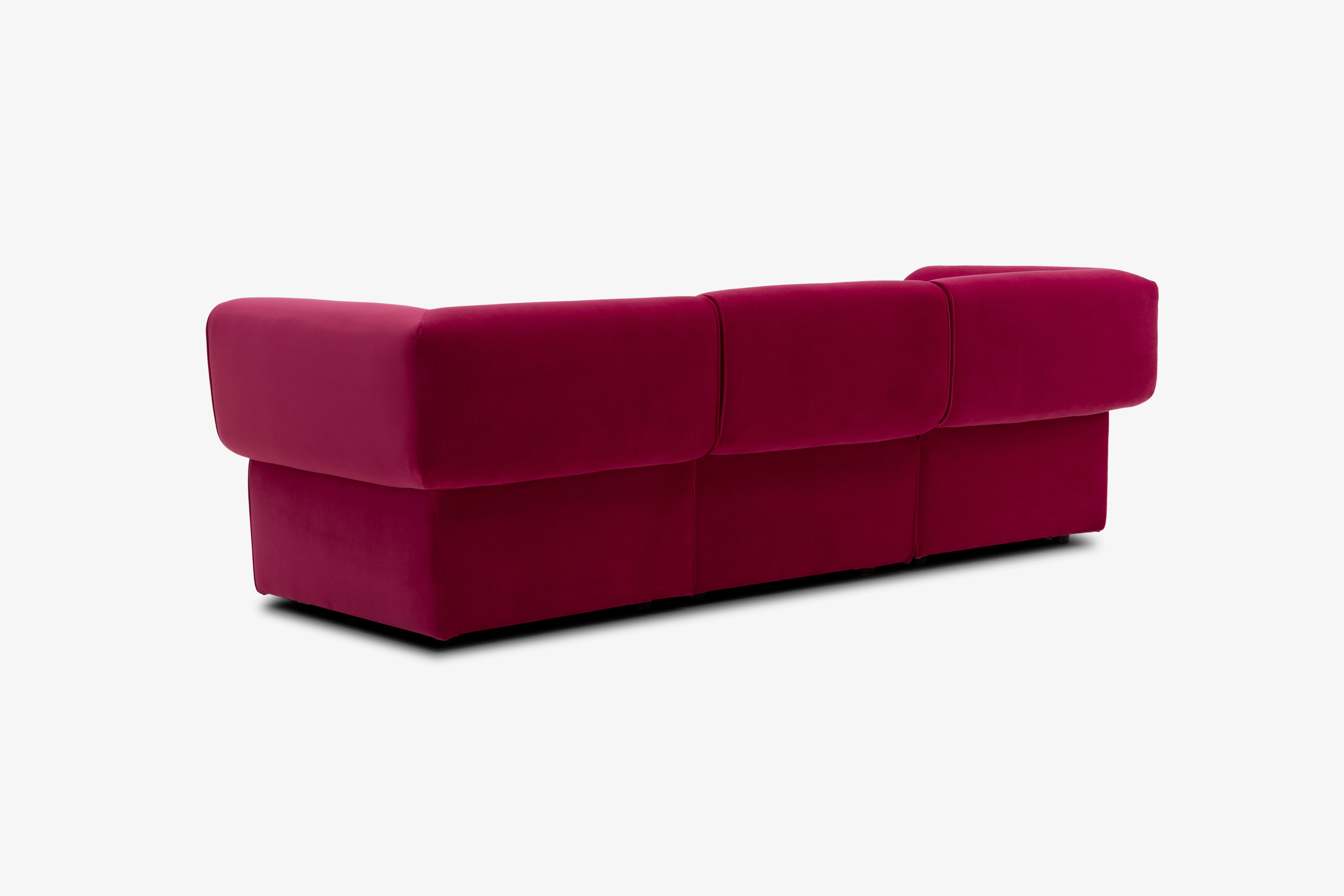 Diane Modular Sofa Royale Berry