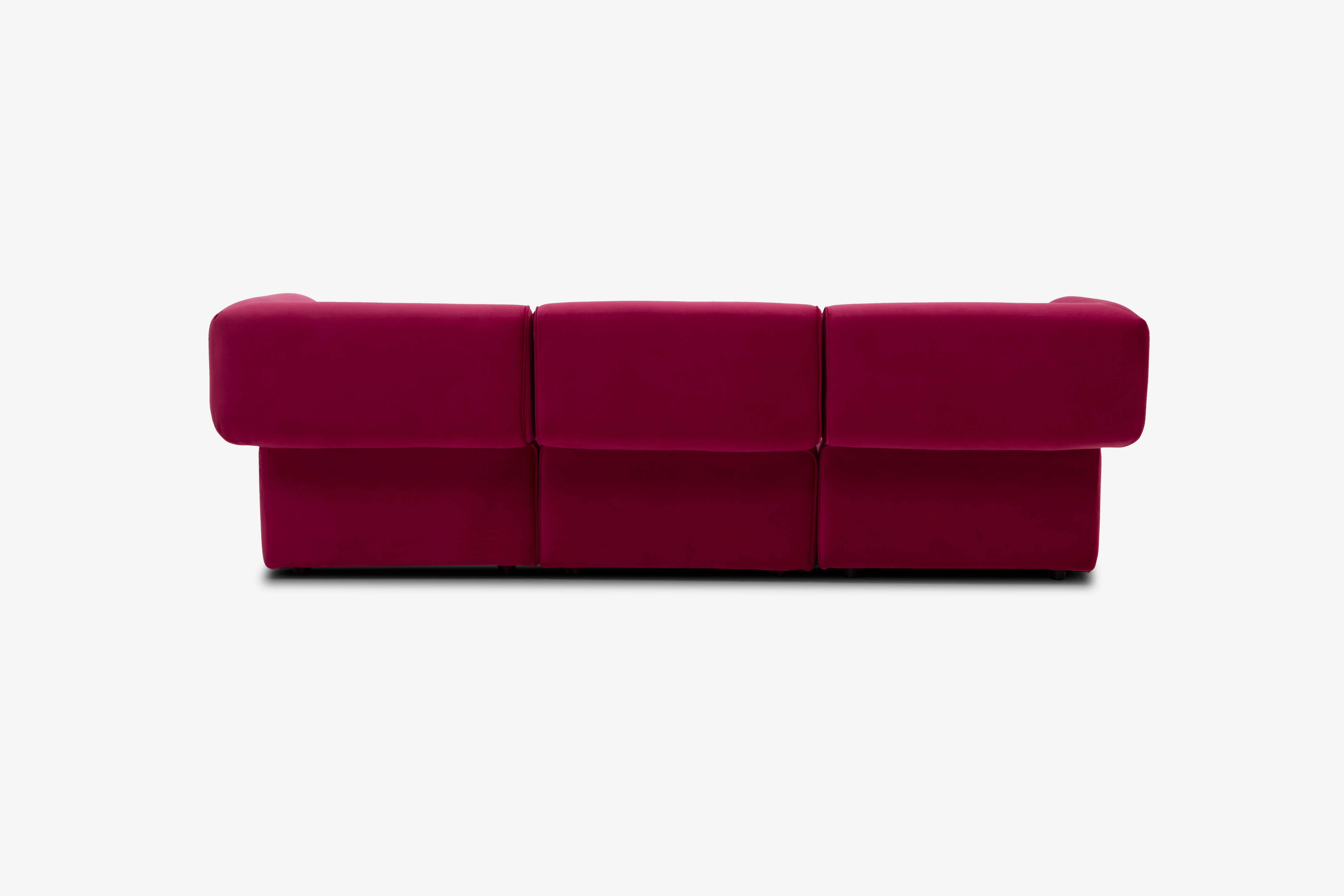 Diane Modular Sofa Royale Berry