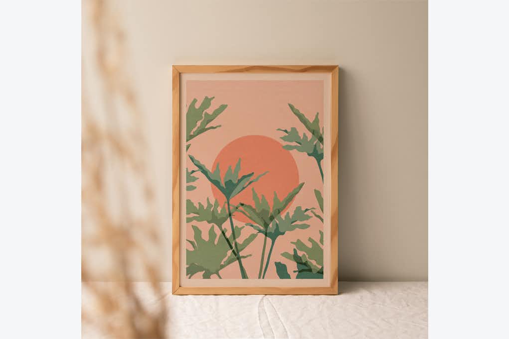 Philodendron Art Print