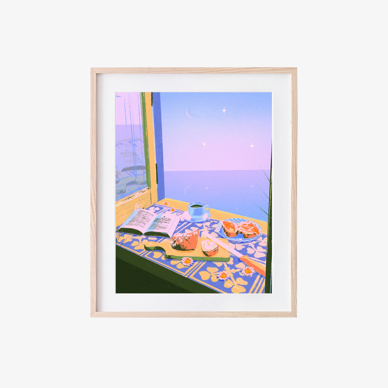 Window Scene Art Print
