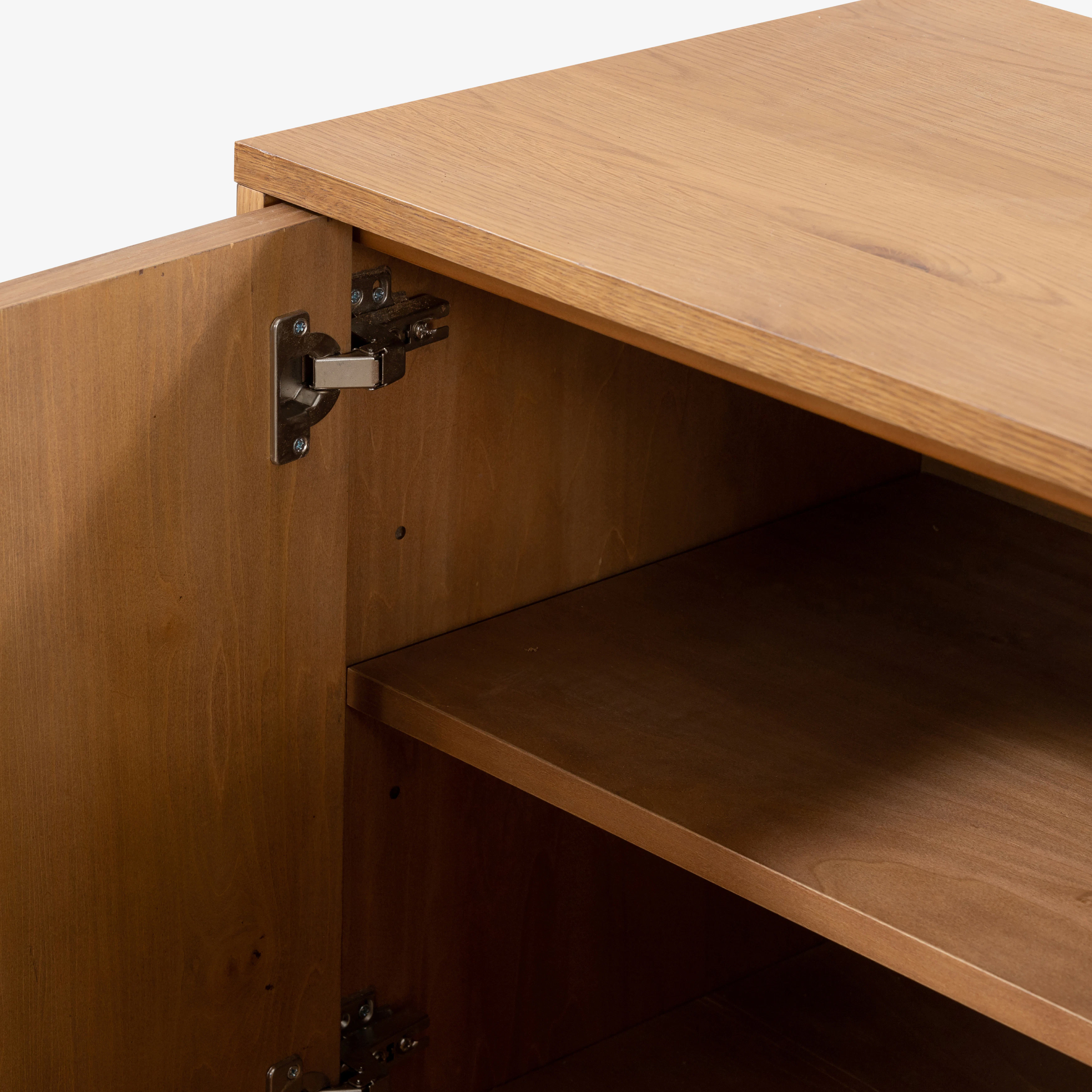 Dora Console Cabinet Dusted Oak