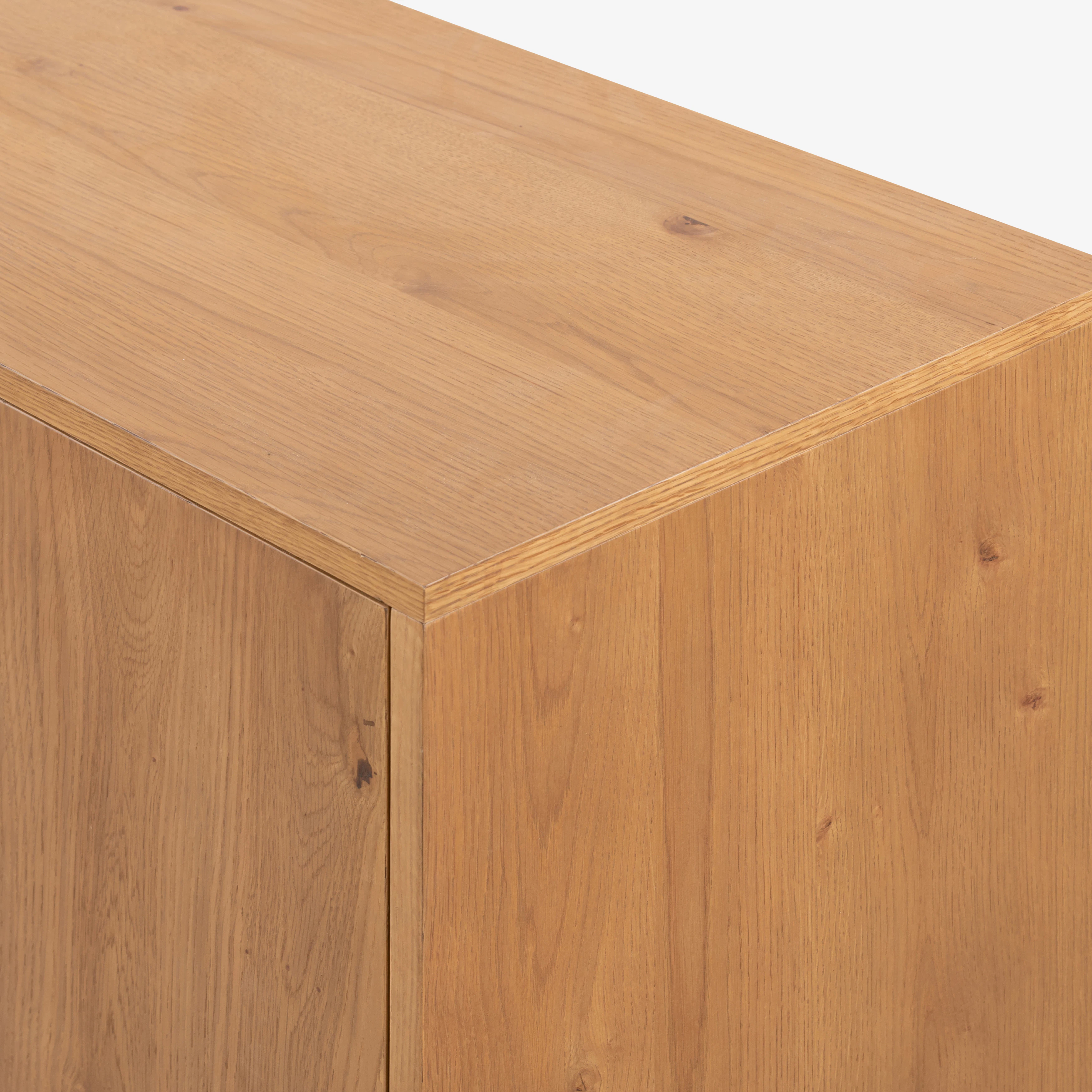 Dora Console Cabinet Dusted Oak