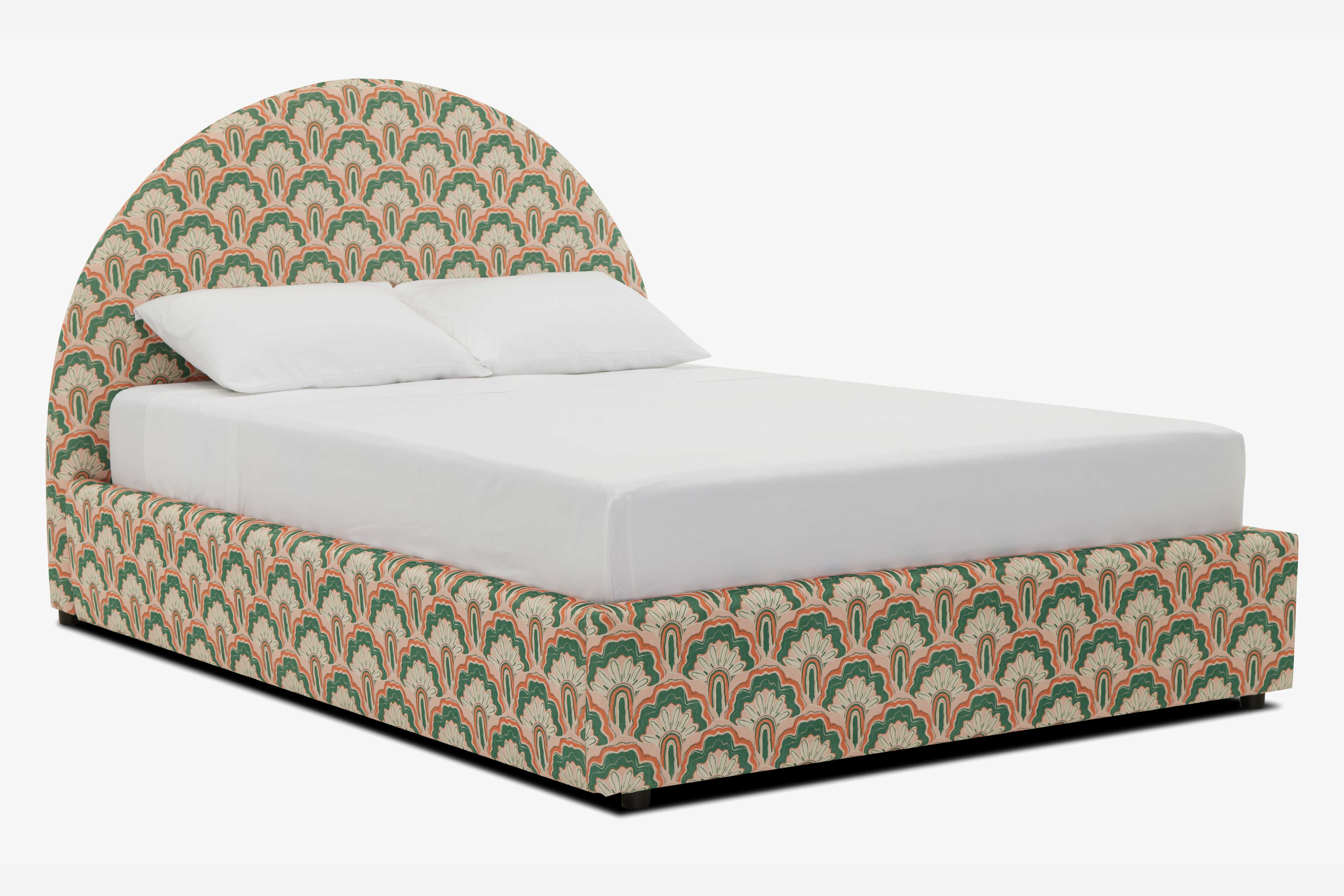 Deco Peacock Dania Bed Limited Edition Quee