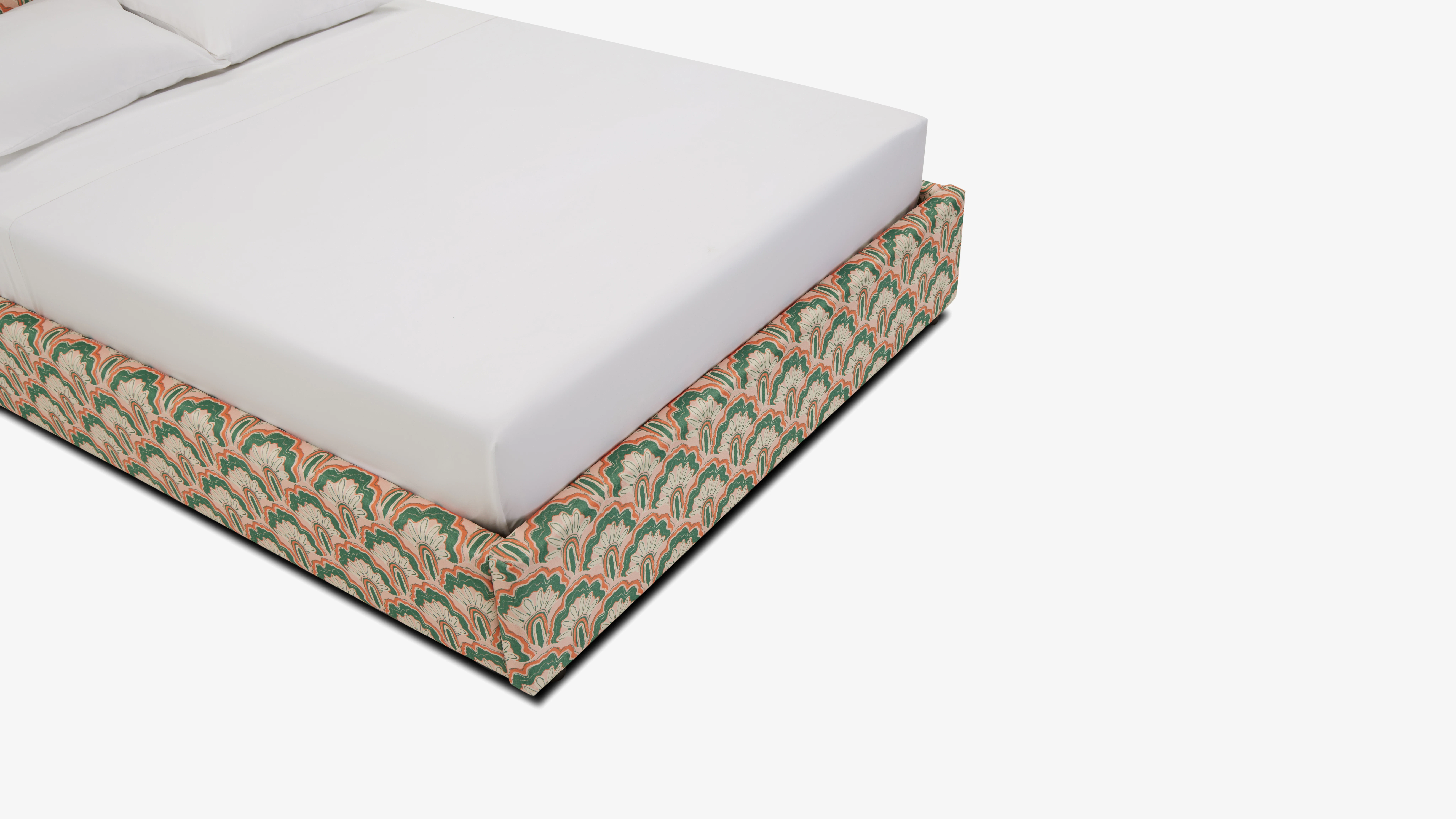 Deco Peacock Dania Bed Limited Edition Queen
