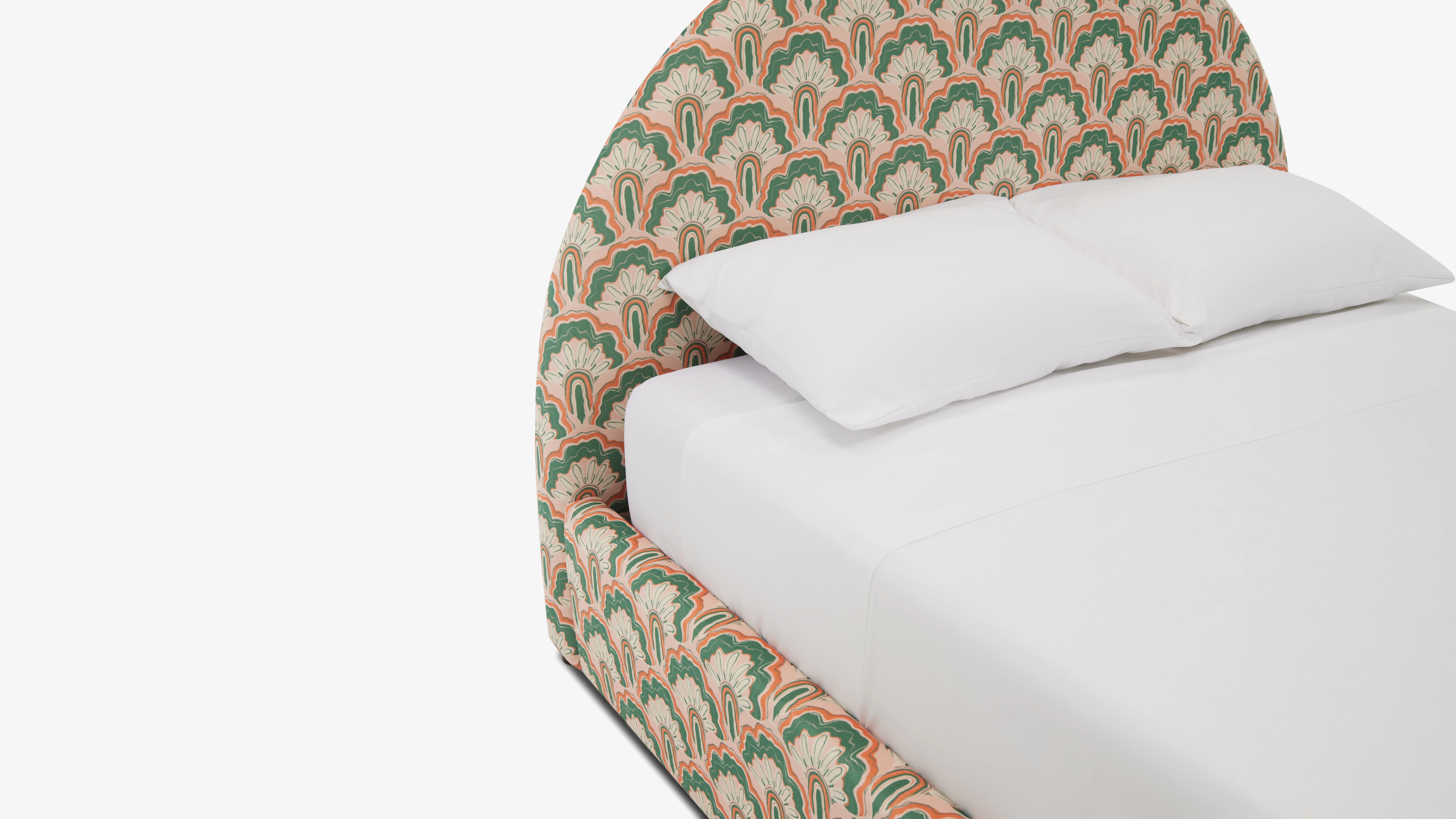 Deco Peacock Dania Bed Limited Edition Queen