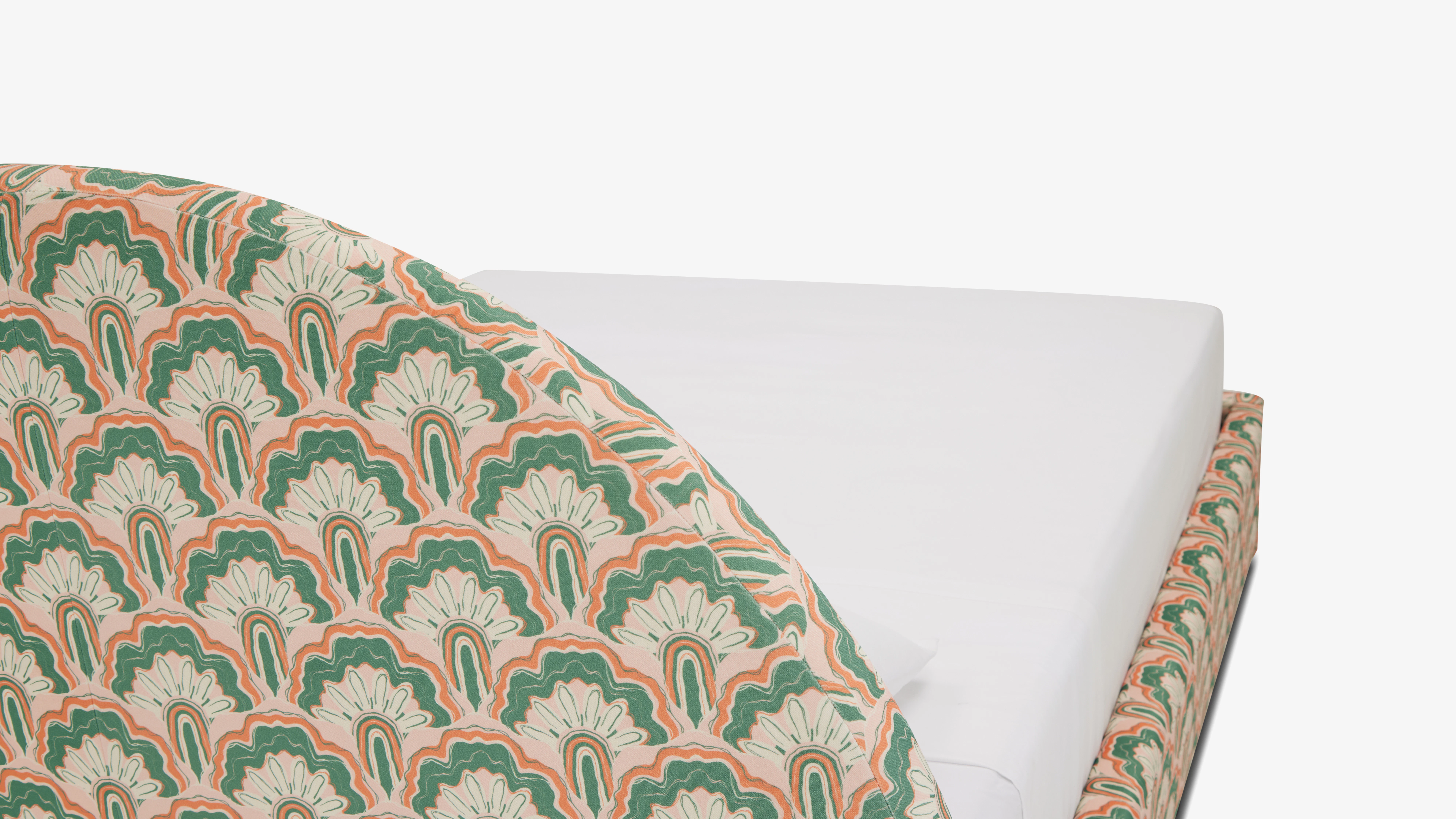Deco Peacock Dania Bed Limited Edition Queen