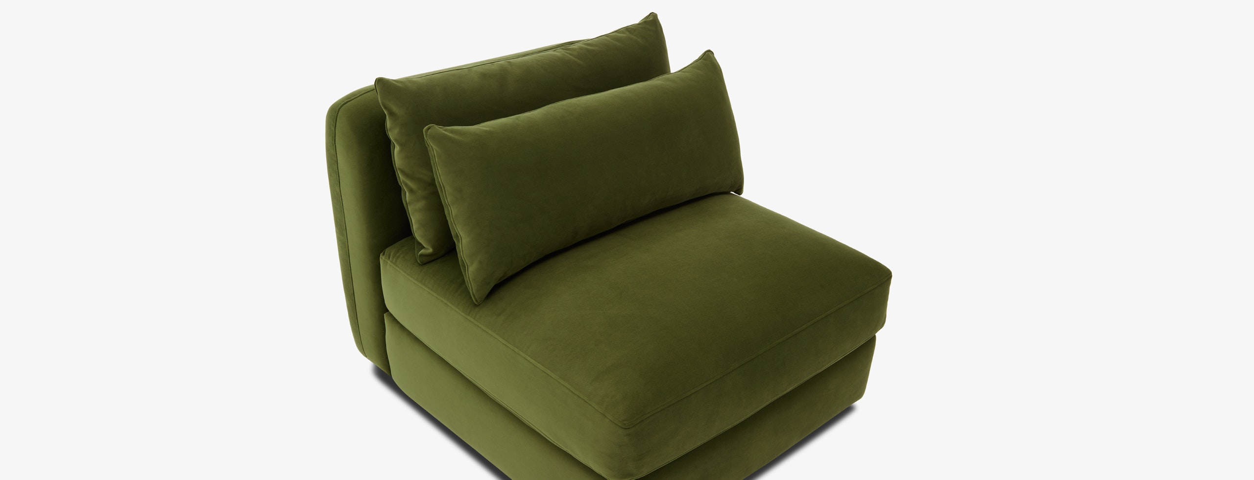 Sebastian Armless Chair Royale Forest