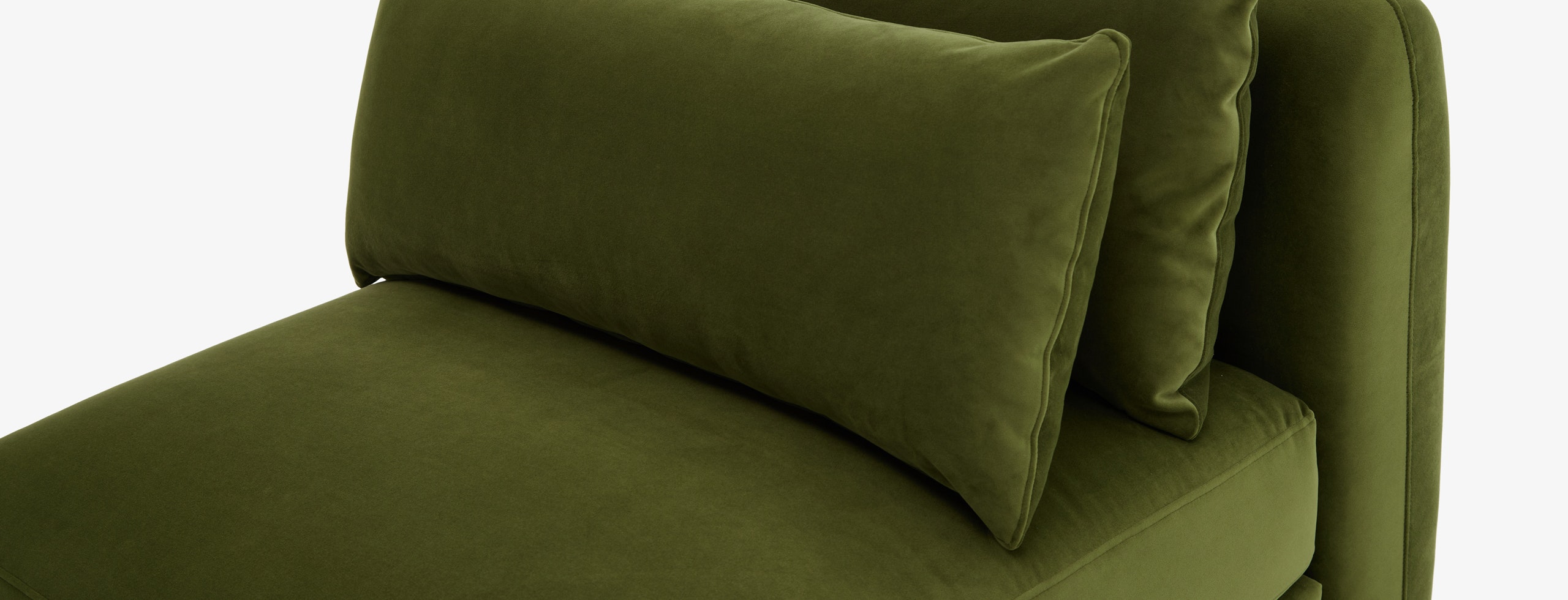 Sebastian Armless Chair Royale Forest