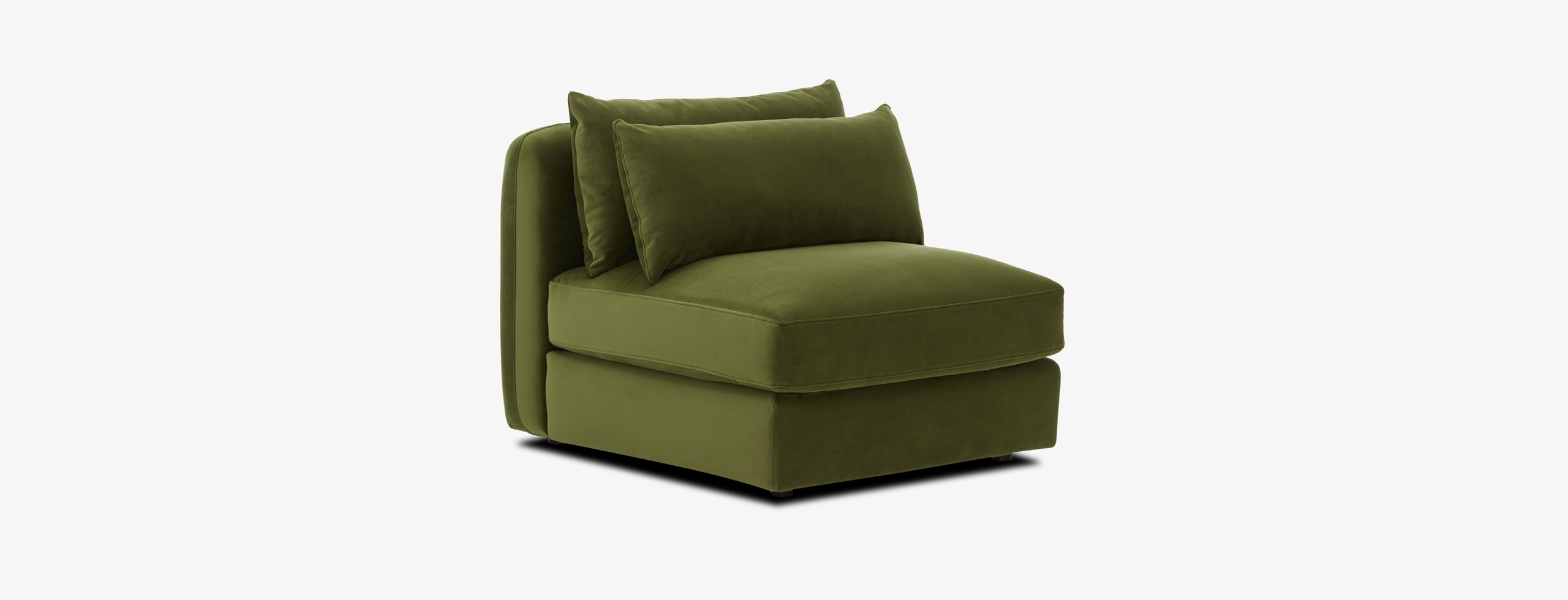 Sebastian Armless Chair Royale Forest