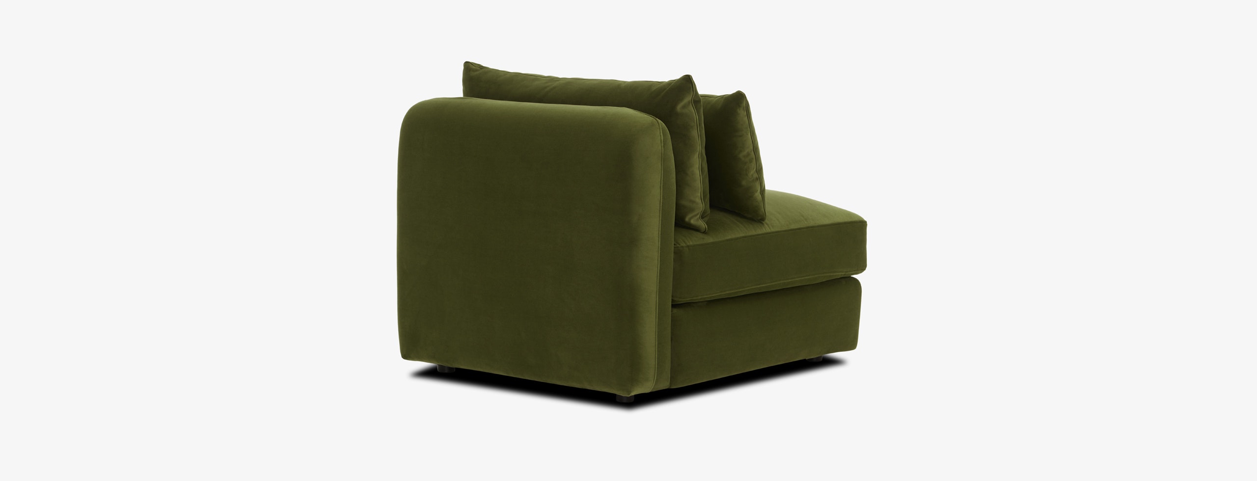 Sebastian Armless Chair Royale Forest