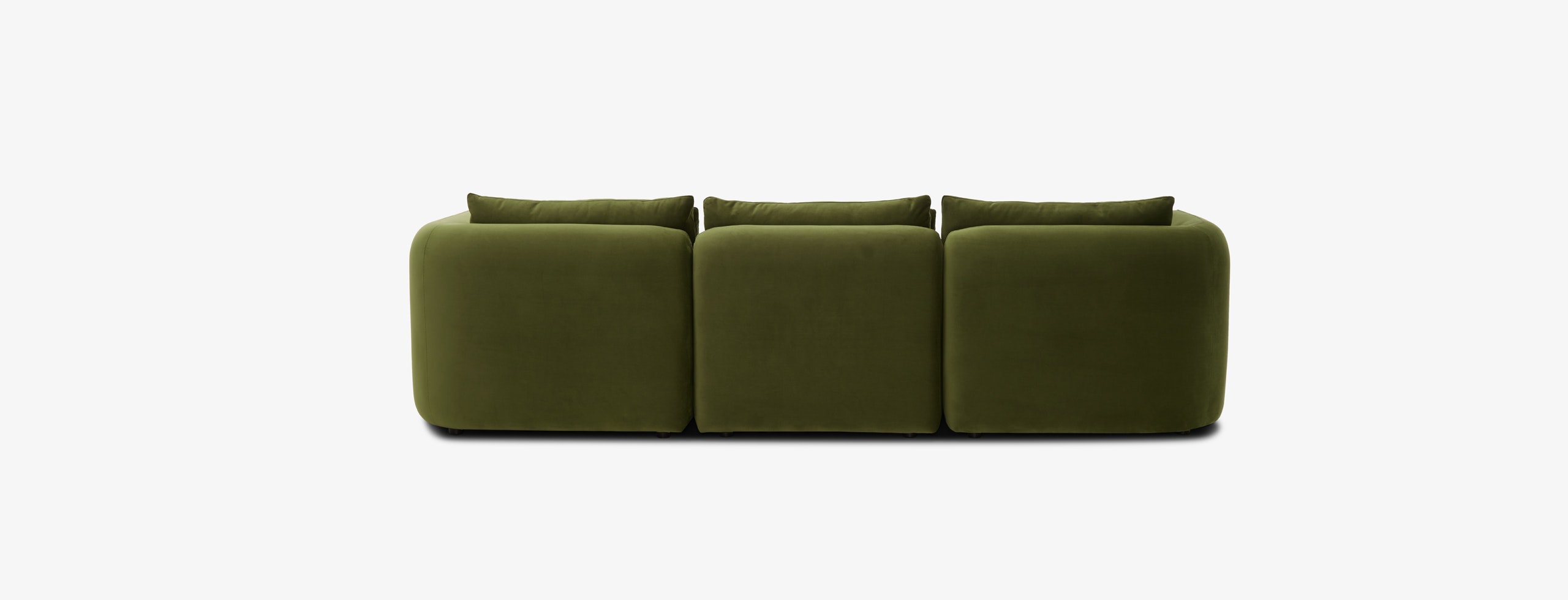 Sebastian Modular Chaise Sectional Royale Forest
