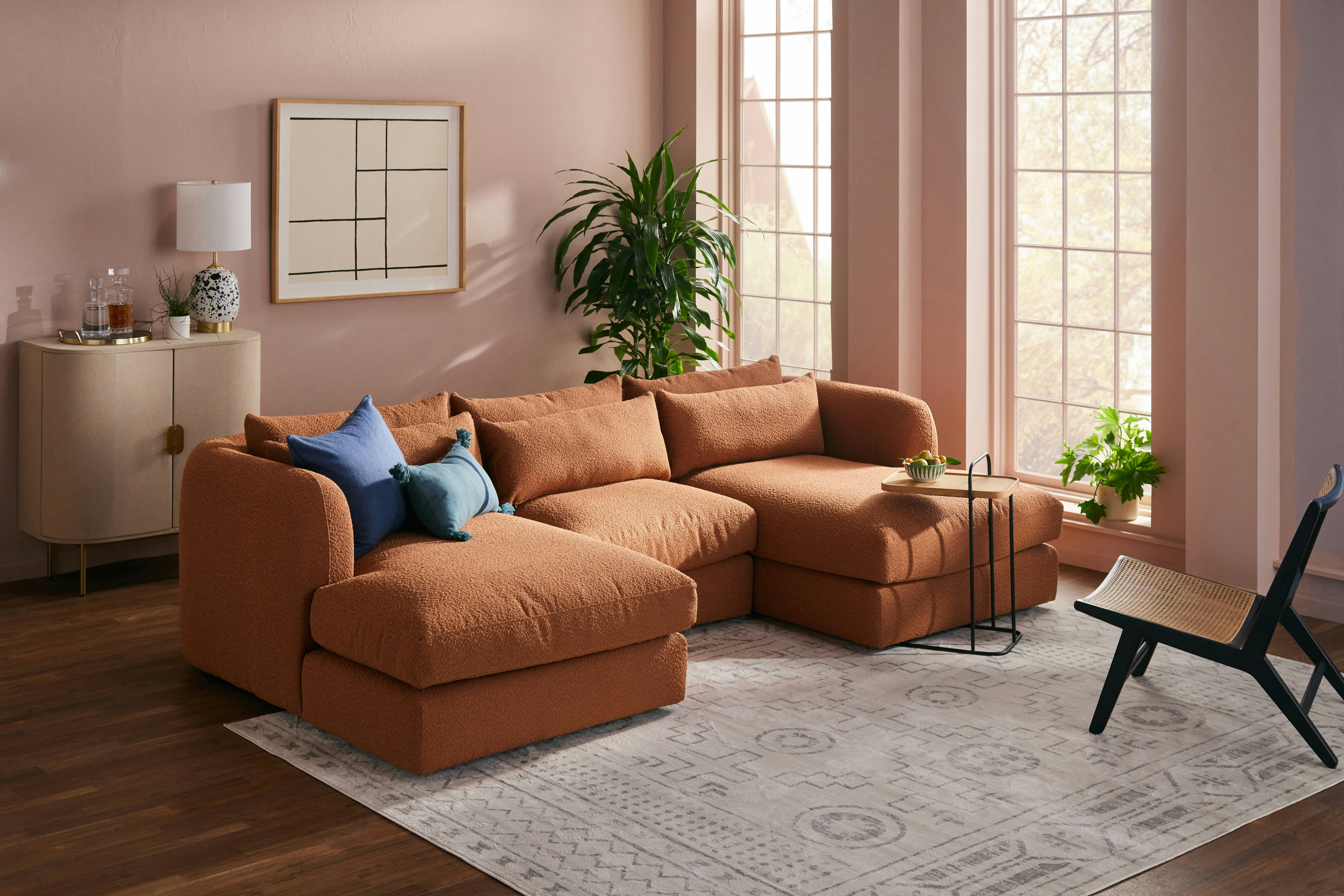 Sebastian Modular Chiase Sectional Bubbly Moscow Mule