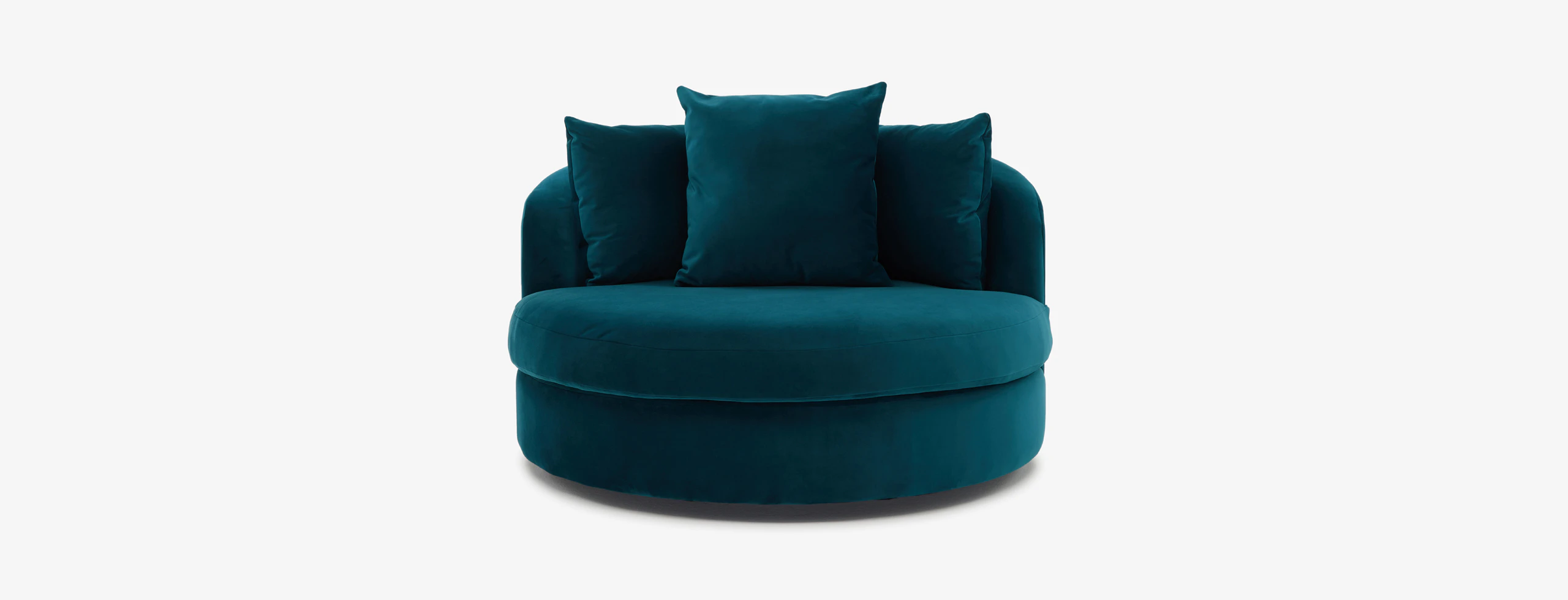 Amelia Grand Swivel Chair Royale Peacock