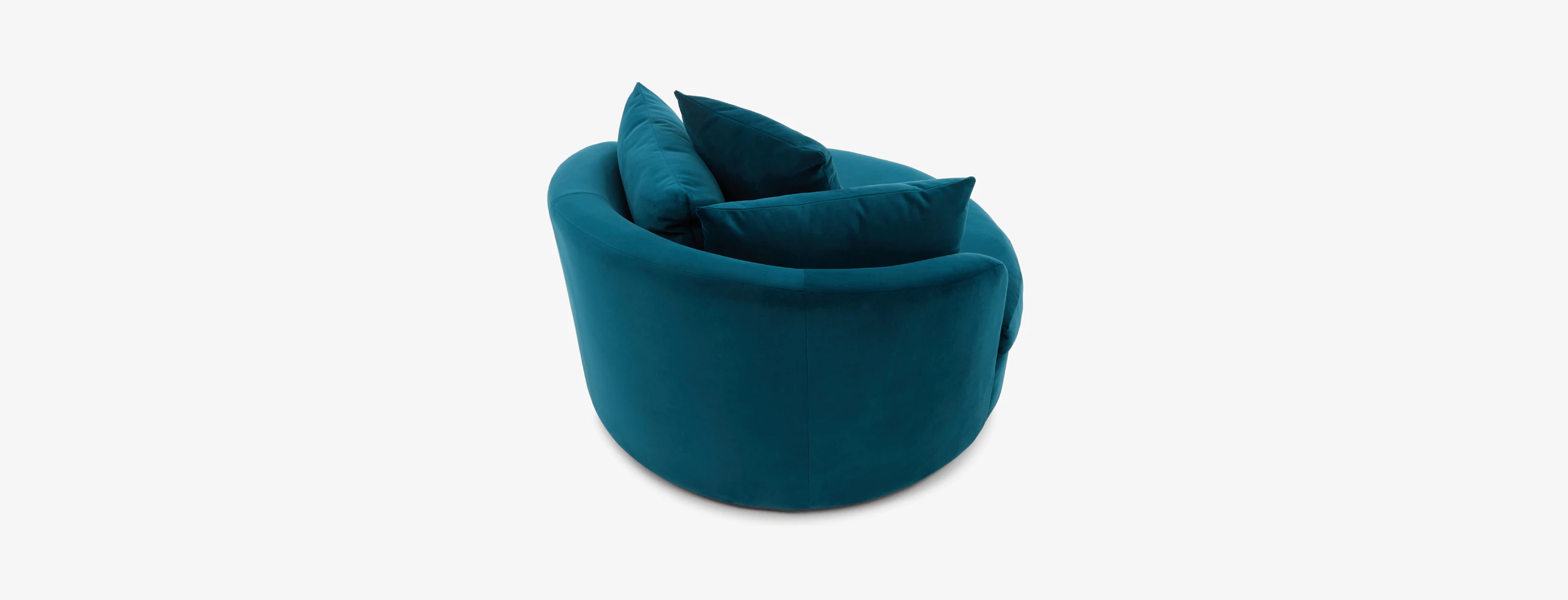 Amelia Grand Swivel Chair Royale Peacock