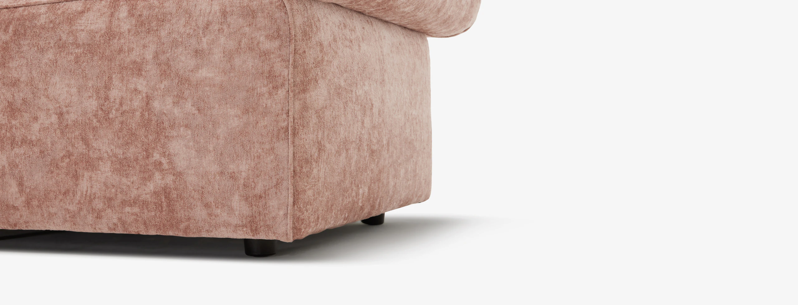 Dreamhouse Diane Modular Chaise Sectional Dreamhouse Rose Quartz