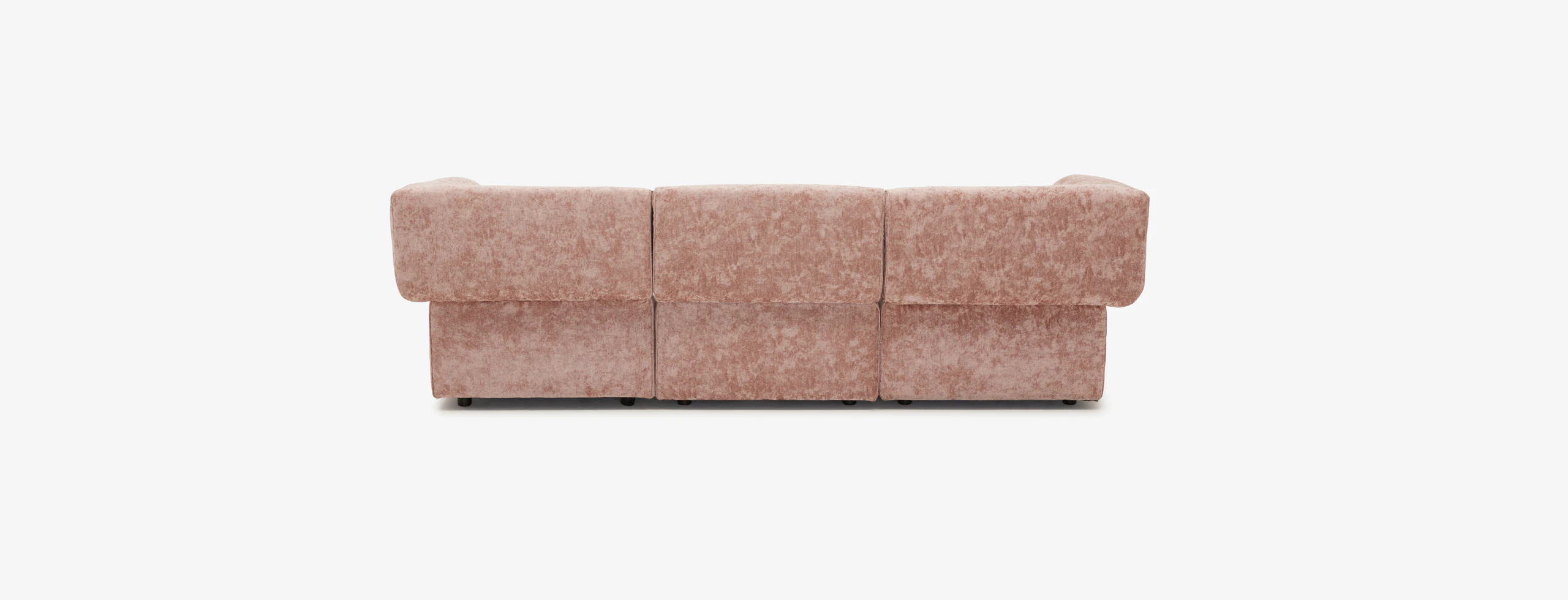 Dreamhouse Diane Modular Chaise Sectional Dreamhouse Rose Quartz