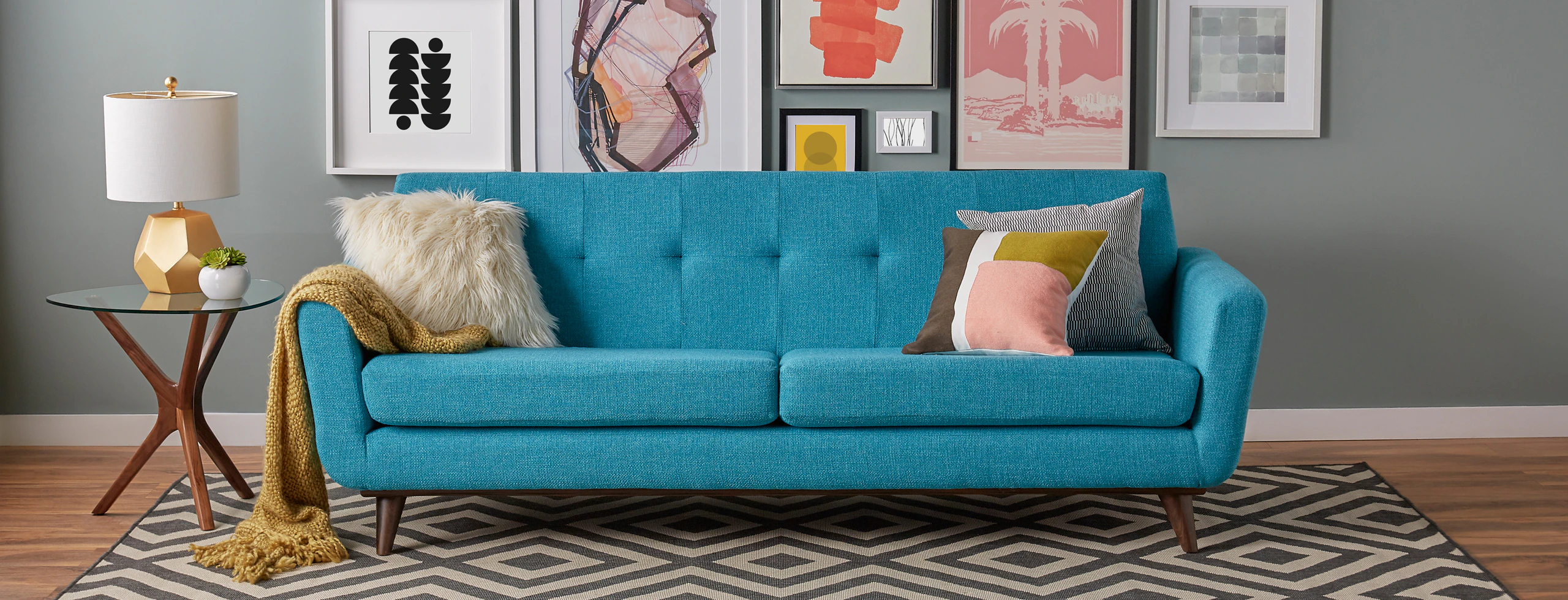 Instock Hughes sofa vibe aquatic lastudio hero