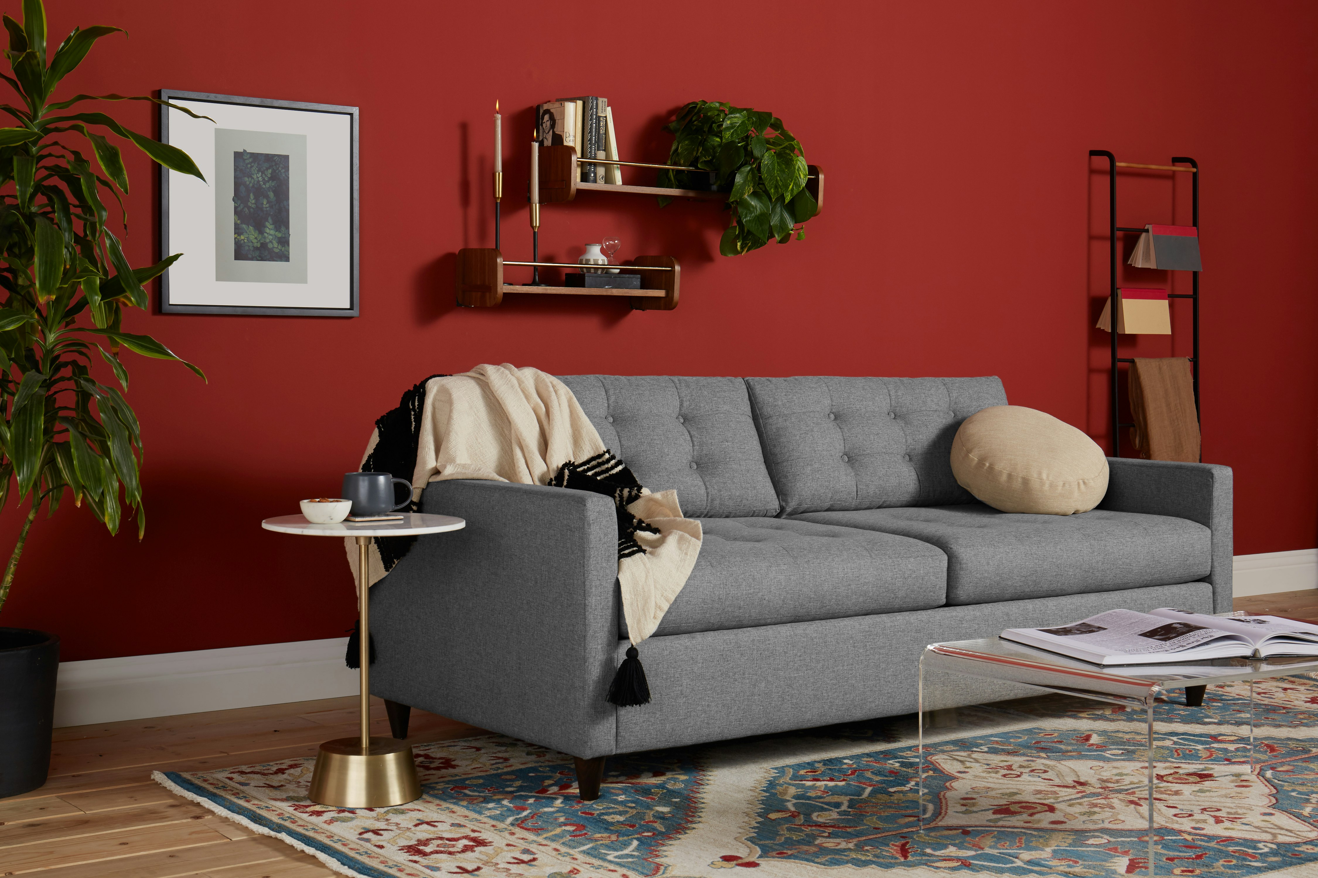 Eliot Sleeper Sofa Taylor Felt Grey