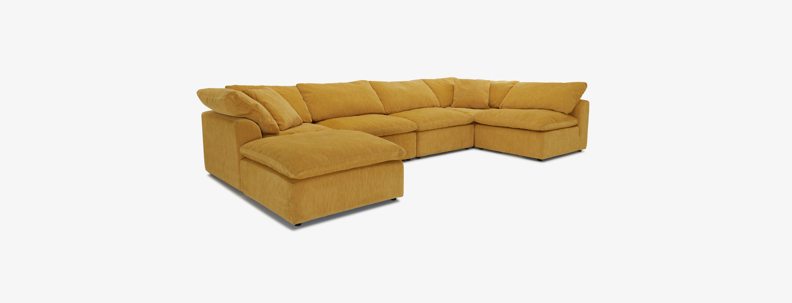 Bryant Modular Grand U-Sofa Bumper Sectional | Joybird