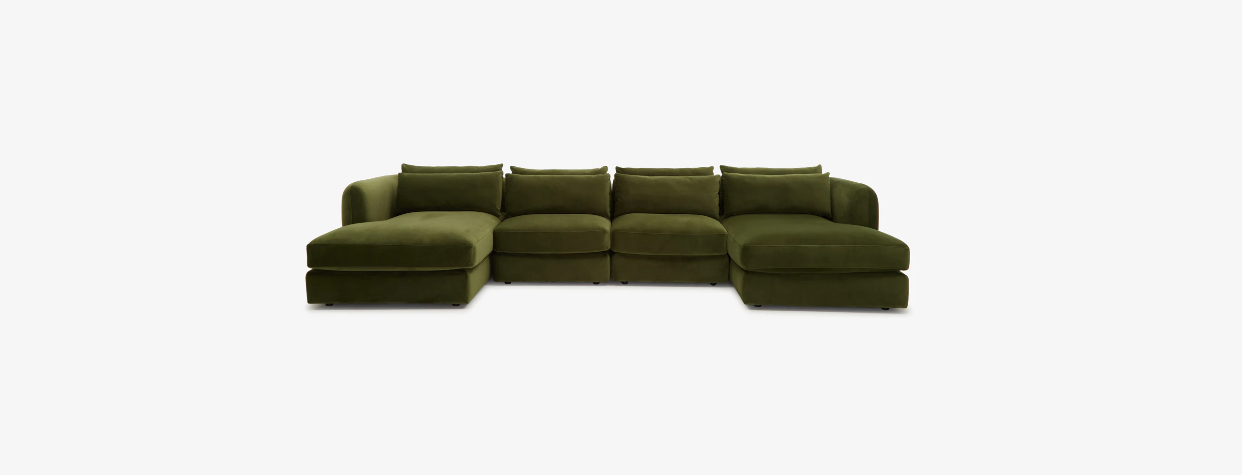 Sebastian Modular U-Chaise Sectional - Thumbnail 2